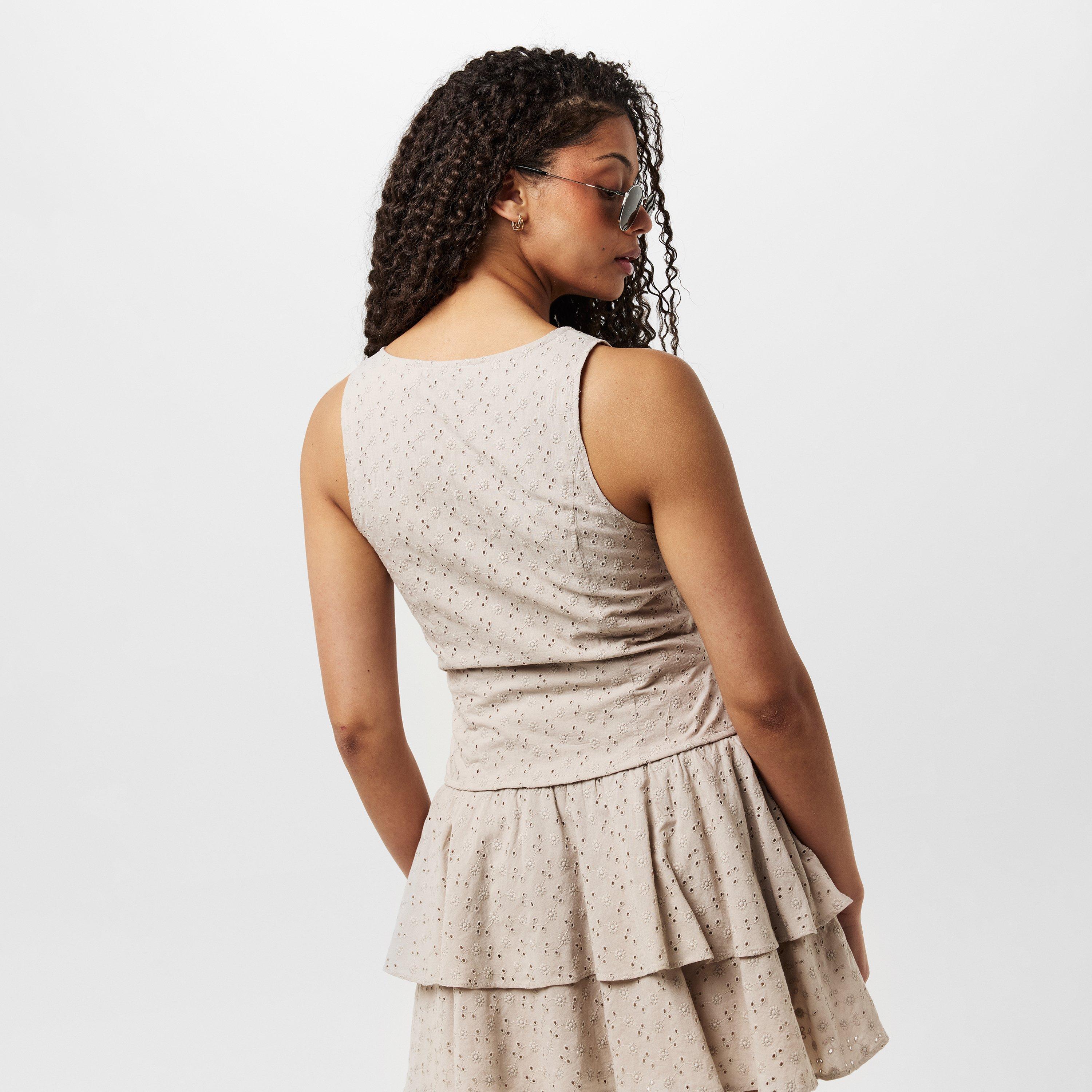 Steen - Jack Wills - Broderie Corset Top - 4