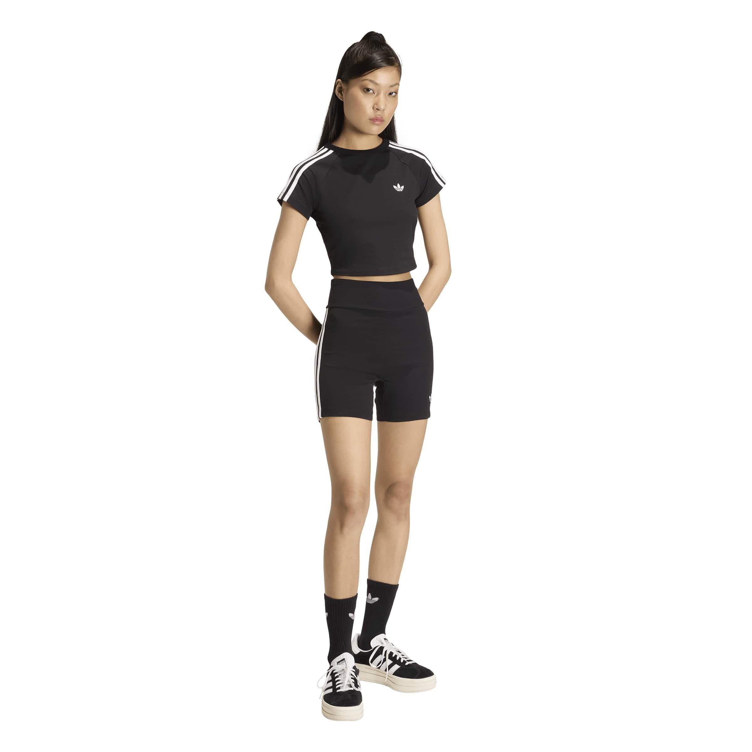 Black/White - adidas Originals - Adi OG 3S Shorts Ld64 - 6
