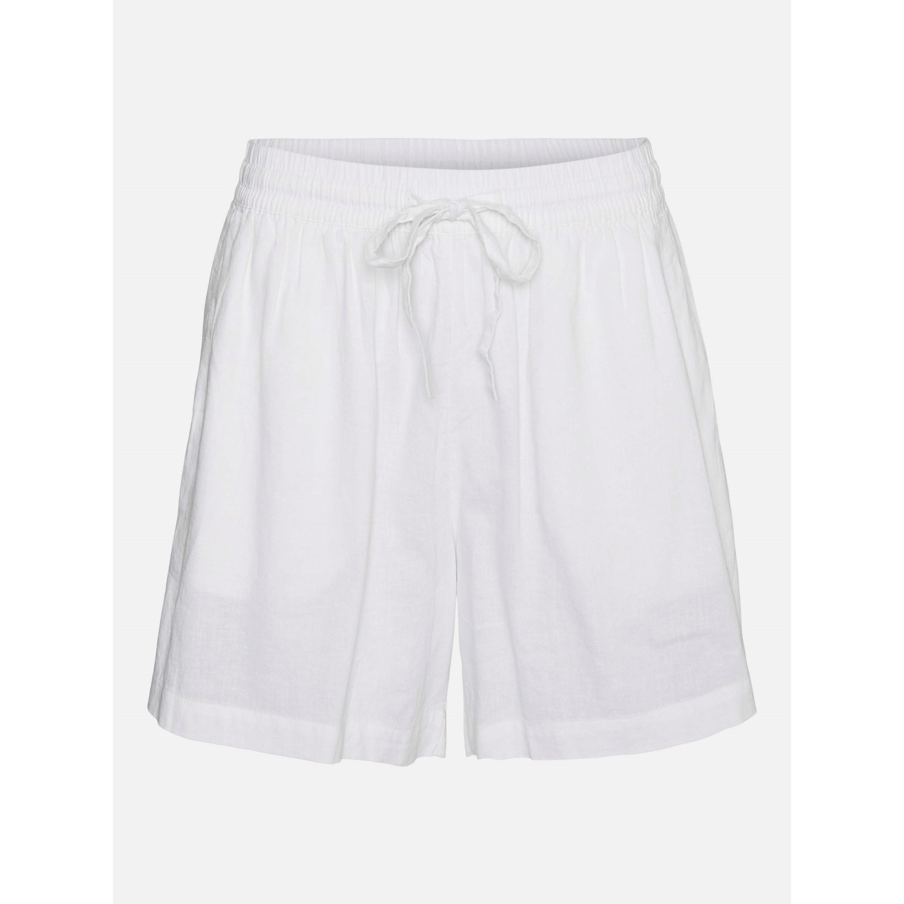 Snow White - Vero Moda - Women's Linn Woven Tracksuit Shorts - 1
