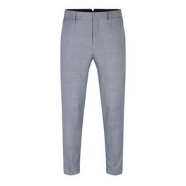 Shelby and Sons Exeter Slim Fit Grey Check Suit Trousers