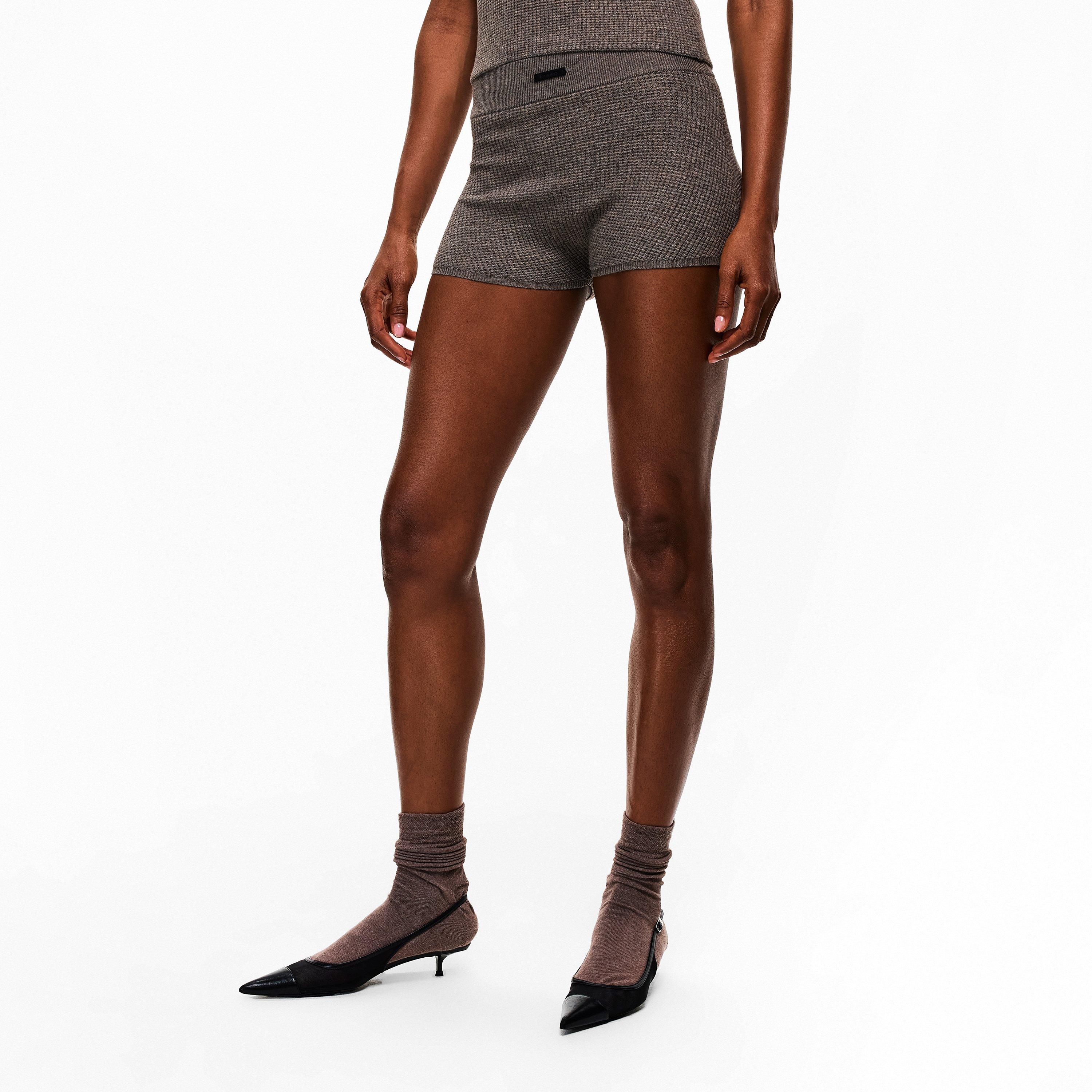 Homestead - Fear Of God Essentials - Women's Waffle Fleece Jogger Shorts - 3