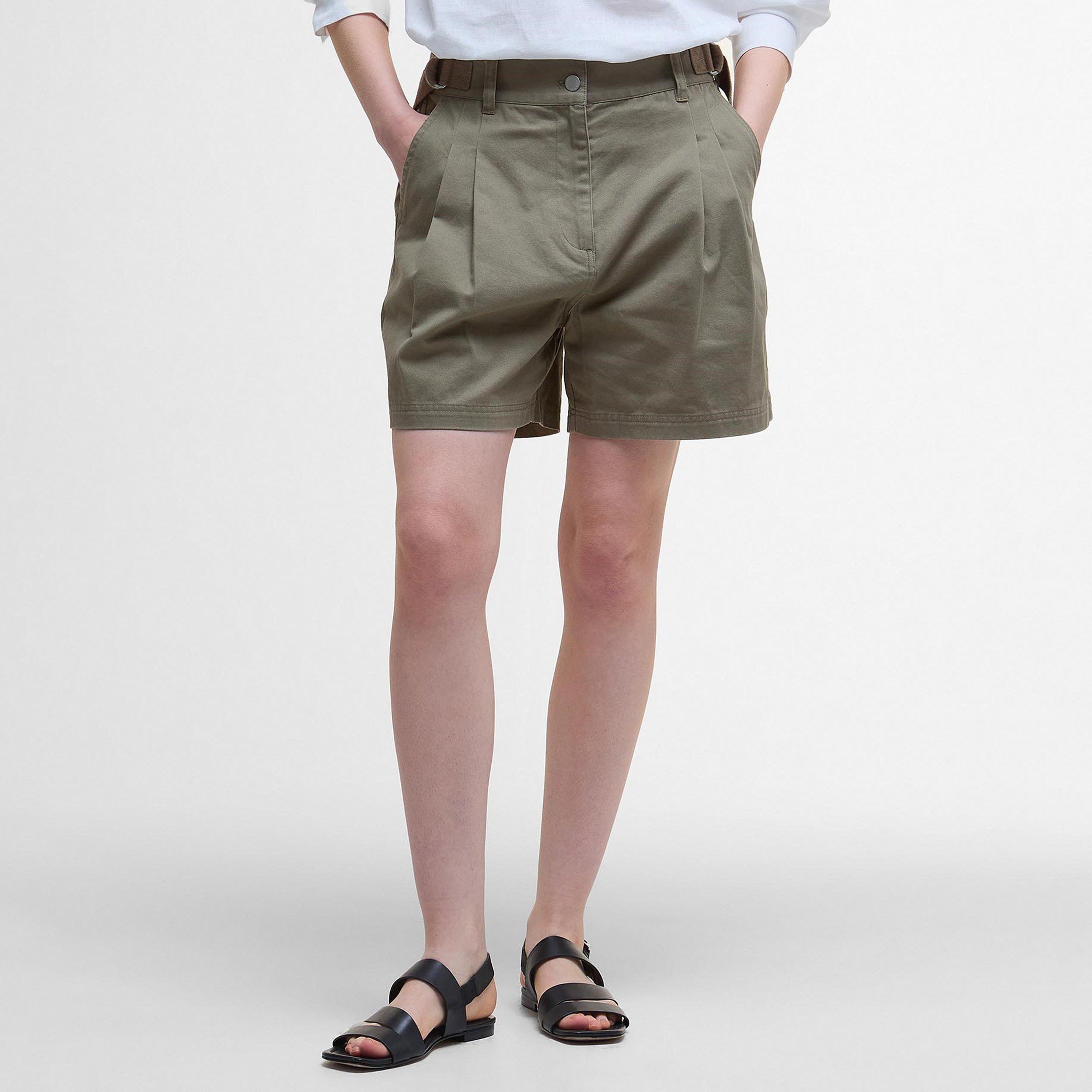 Dusky Green - Barbour - Cecile Shorts - 2