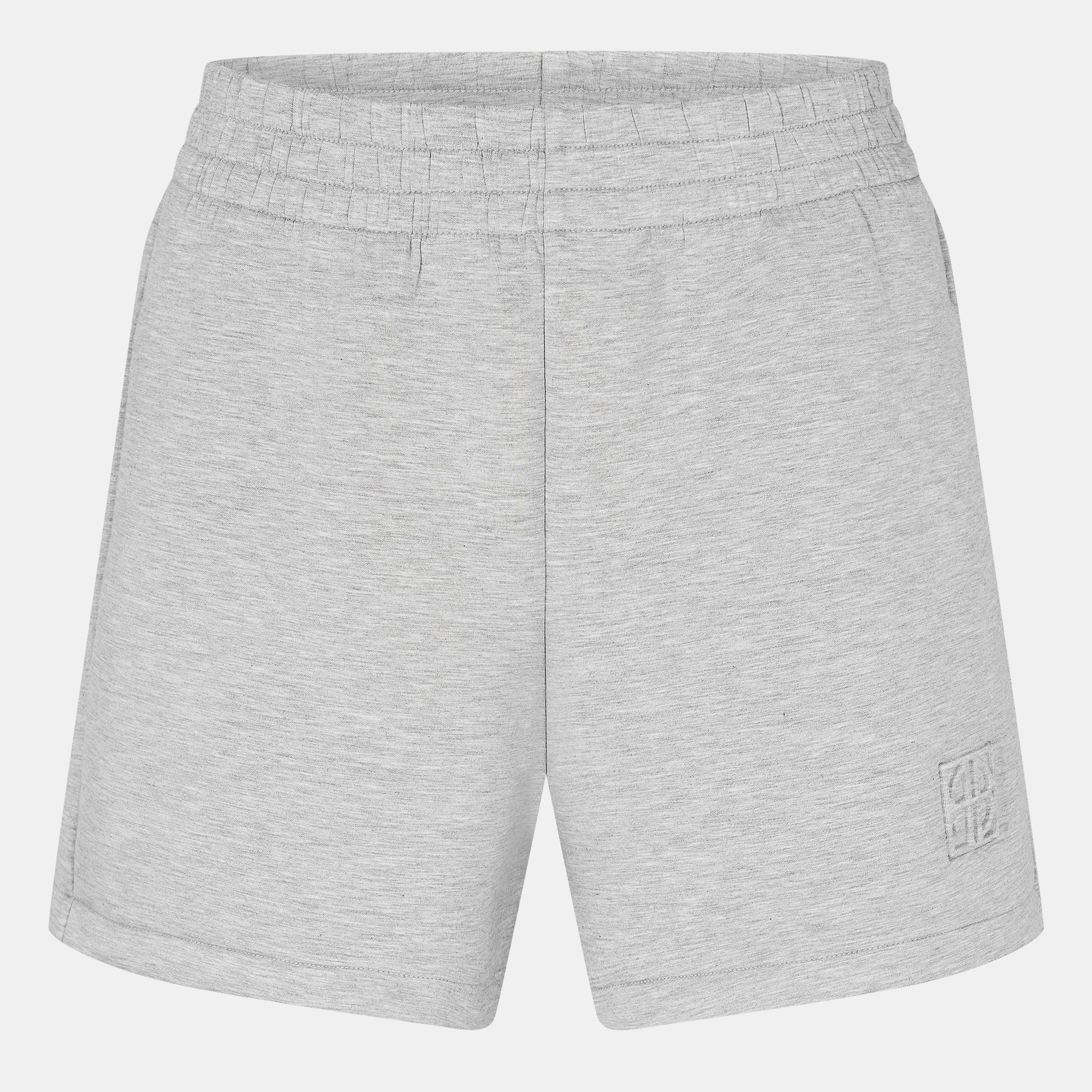 GREY - Anine Bing - Women's Kam Fleece Jogger Shorts - 1