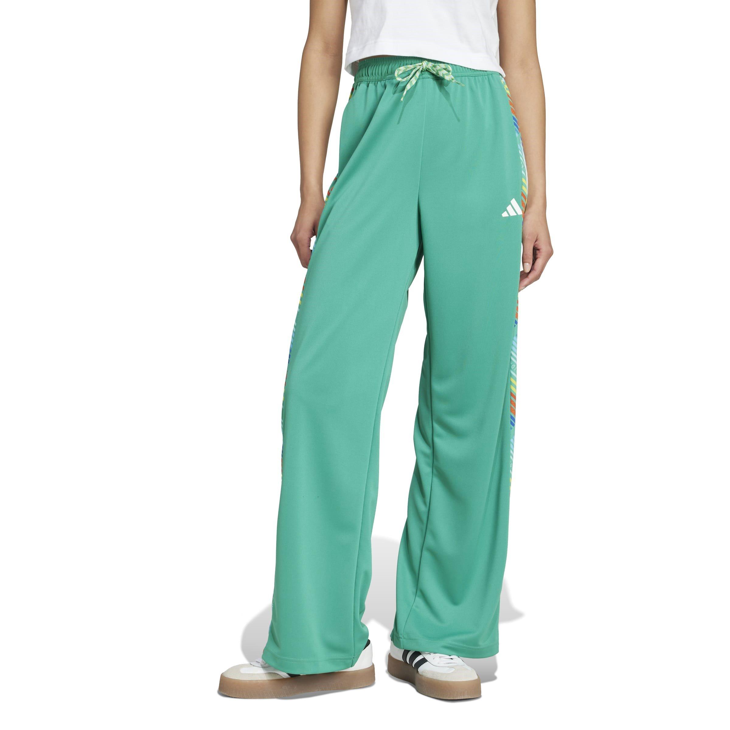 S.Court Green - adidas - Women's Open Hem Jersey Joggers - 2