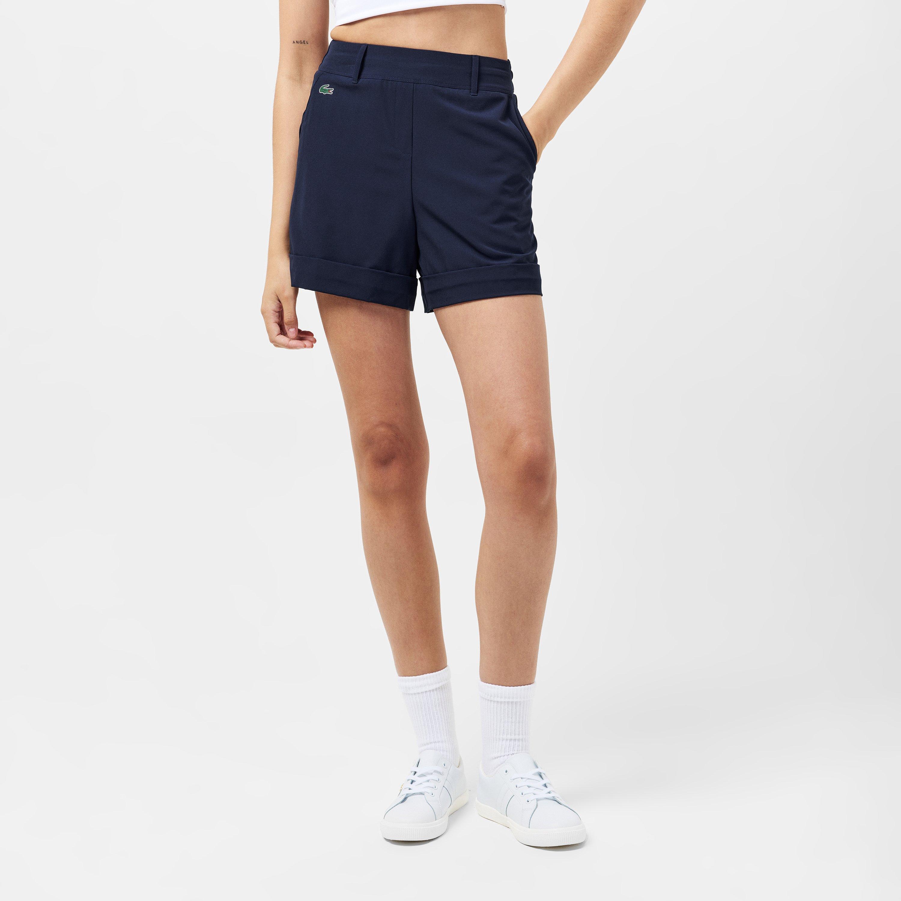 Navy Blue - Lacoste - Bermuda Woven Tracksuit Shorts - 3