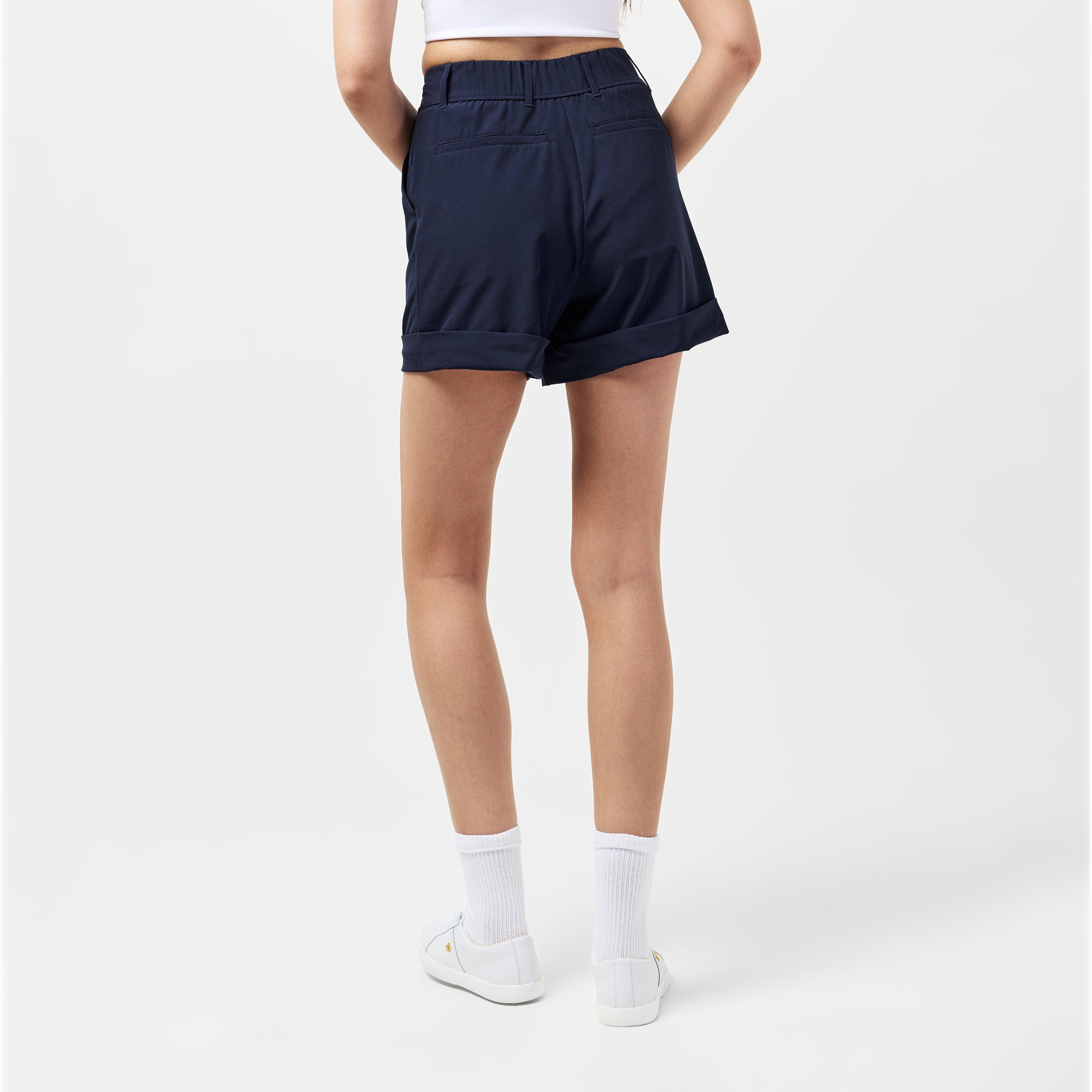 Navy Blue - Lacoste - Bermuda Woven Tracksuit Shorts - 4