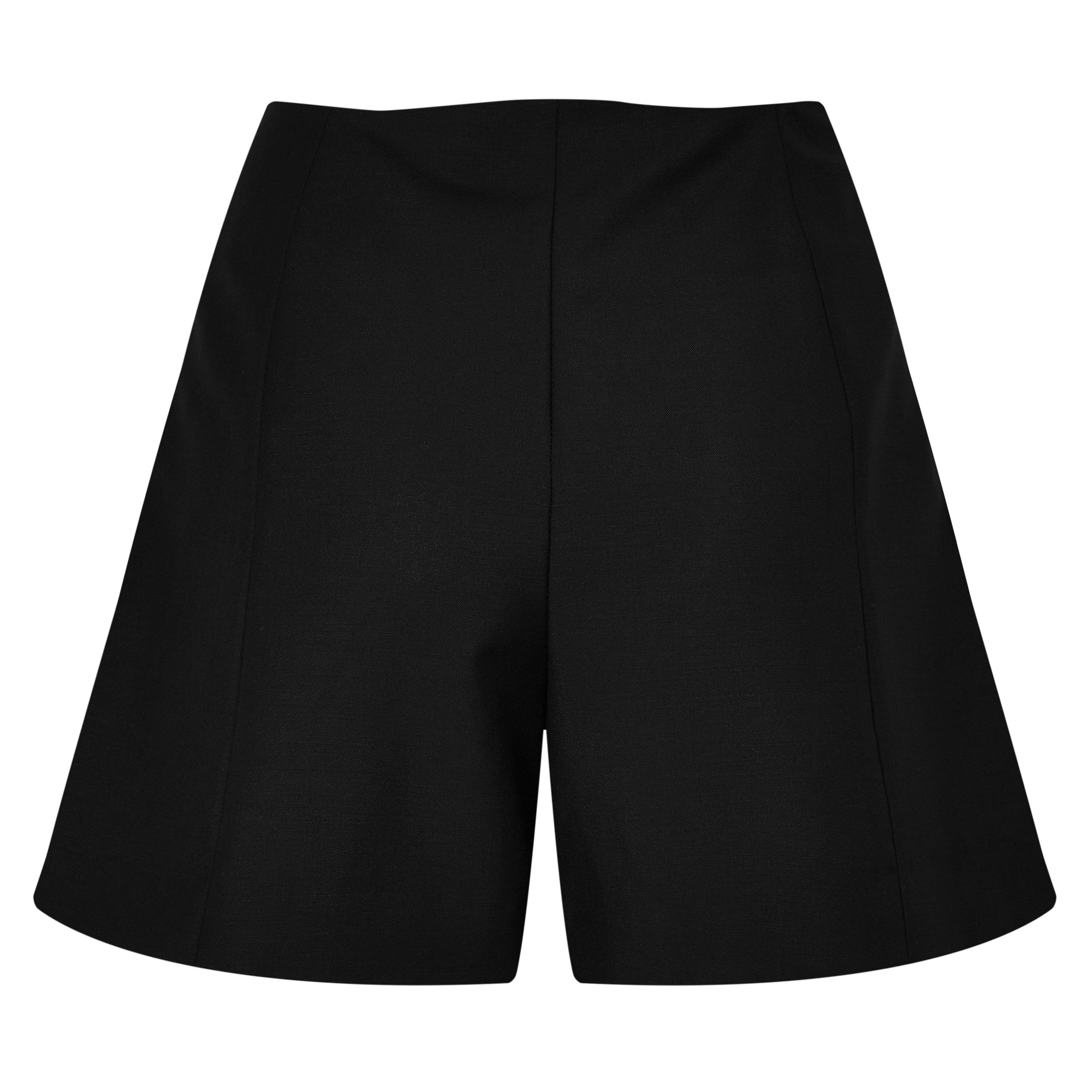 Black - GIVENCHY - Scaloped Shorts - 6