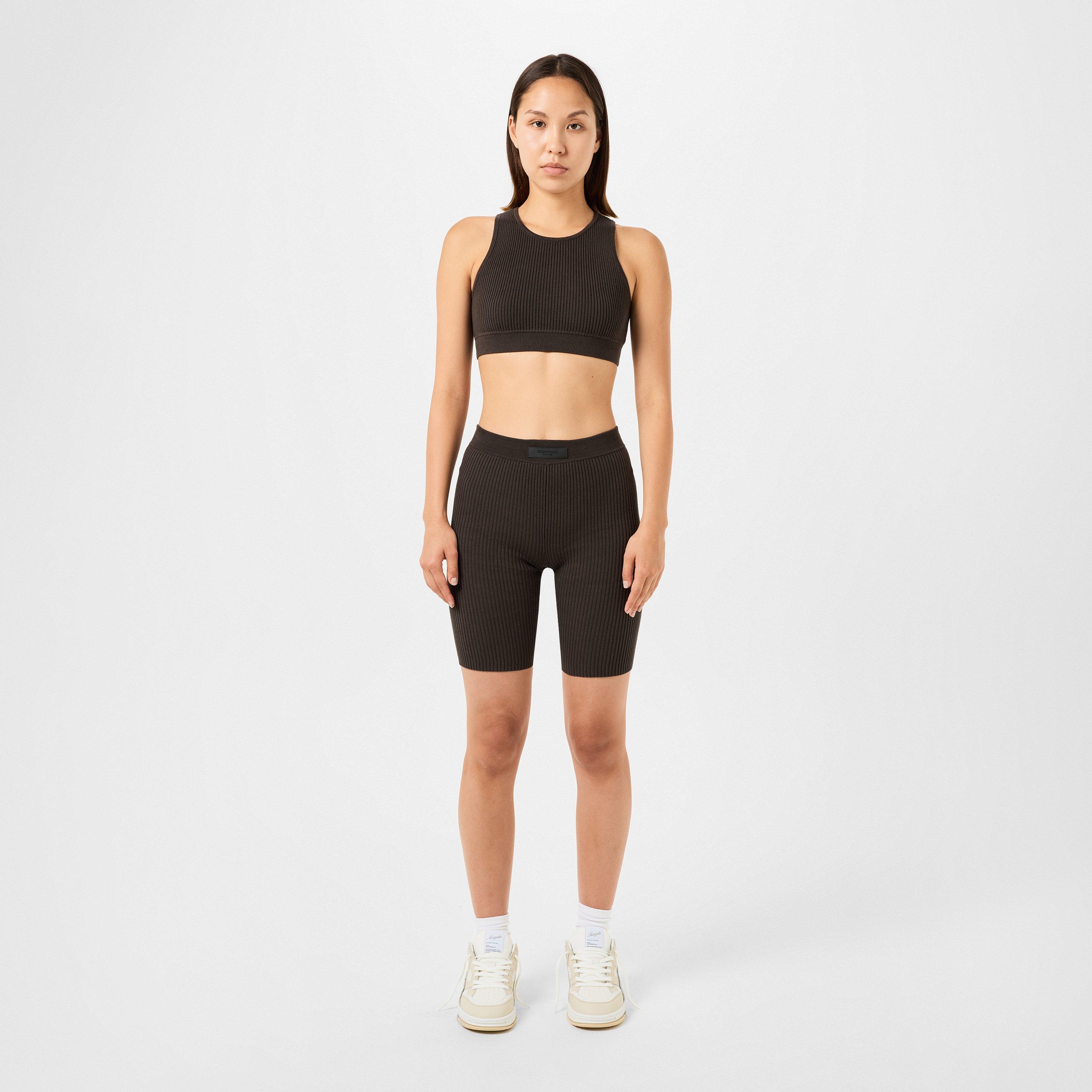 Off-Black - Fear Of God Essentials - Ribbed Cycle Shorts - 4
