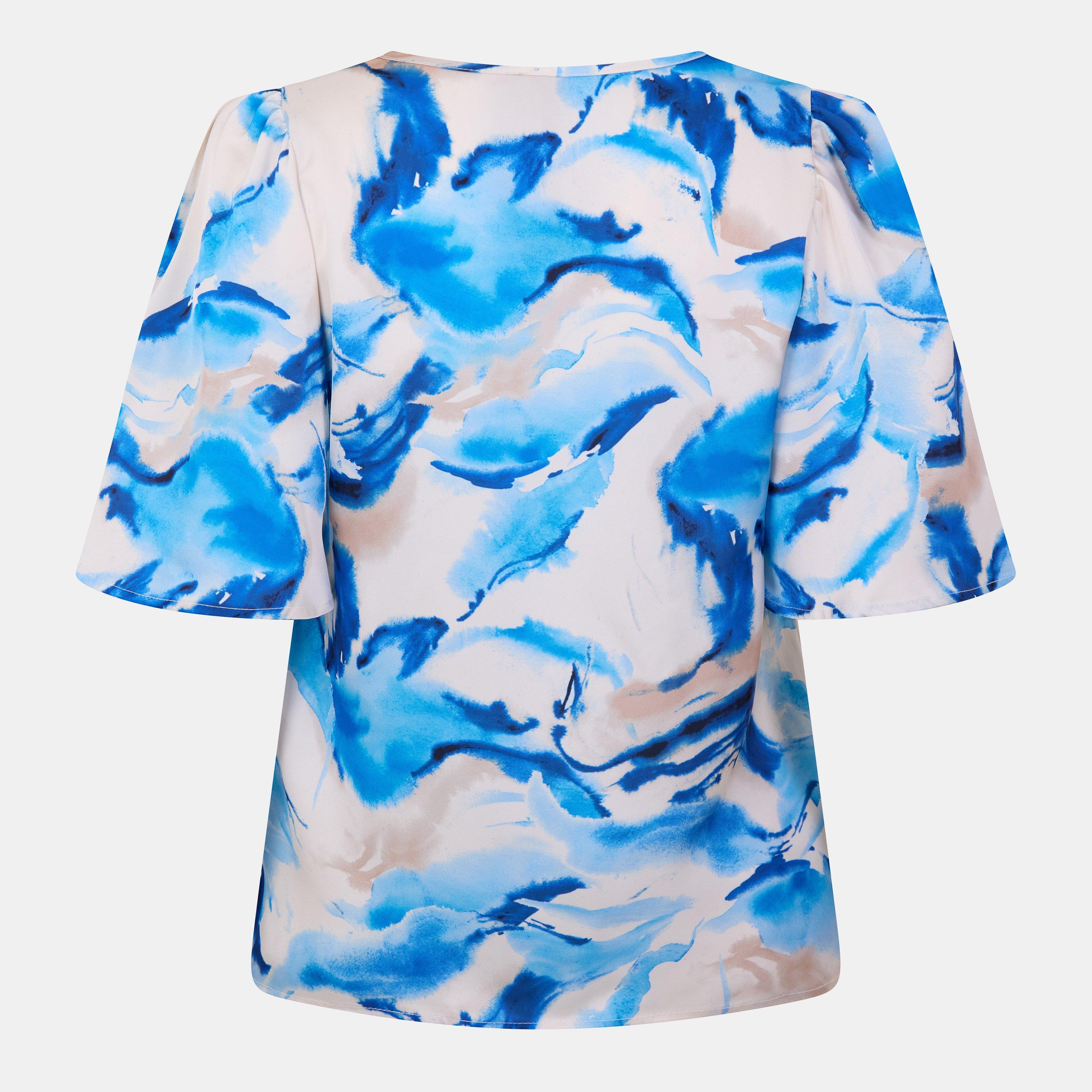 Birch - Vero Moda - VM Lovie V-Neck Short-Sleeve Blouse - 2