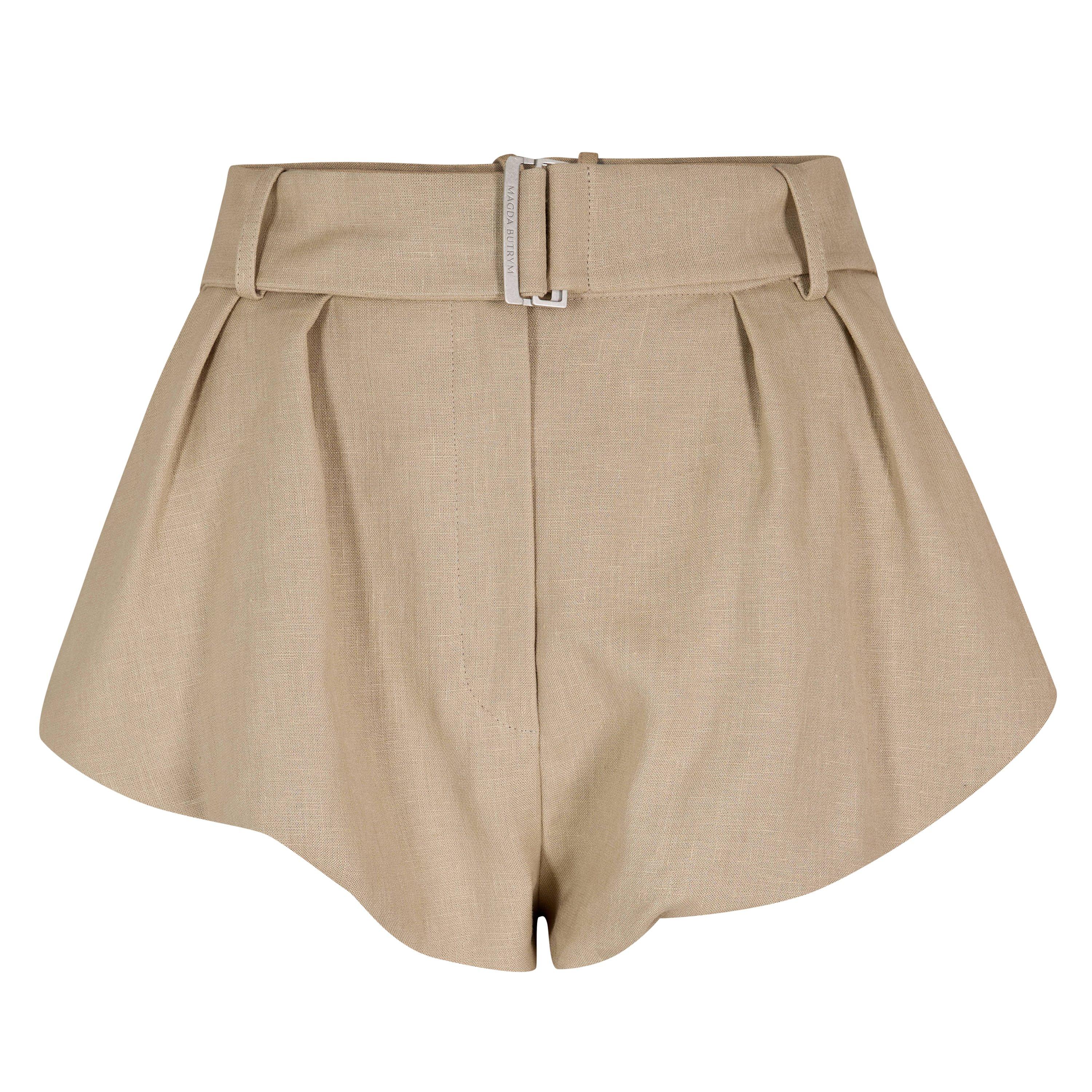 Beige - Magda Butrym - Women's Shorts 04 Tailored - 1