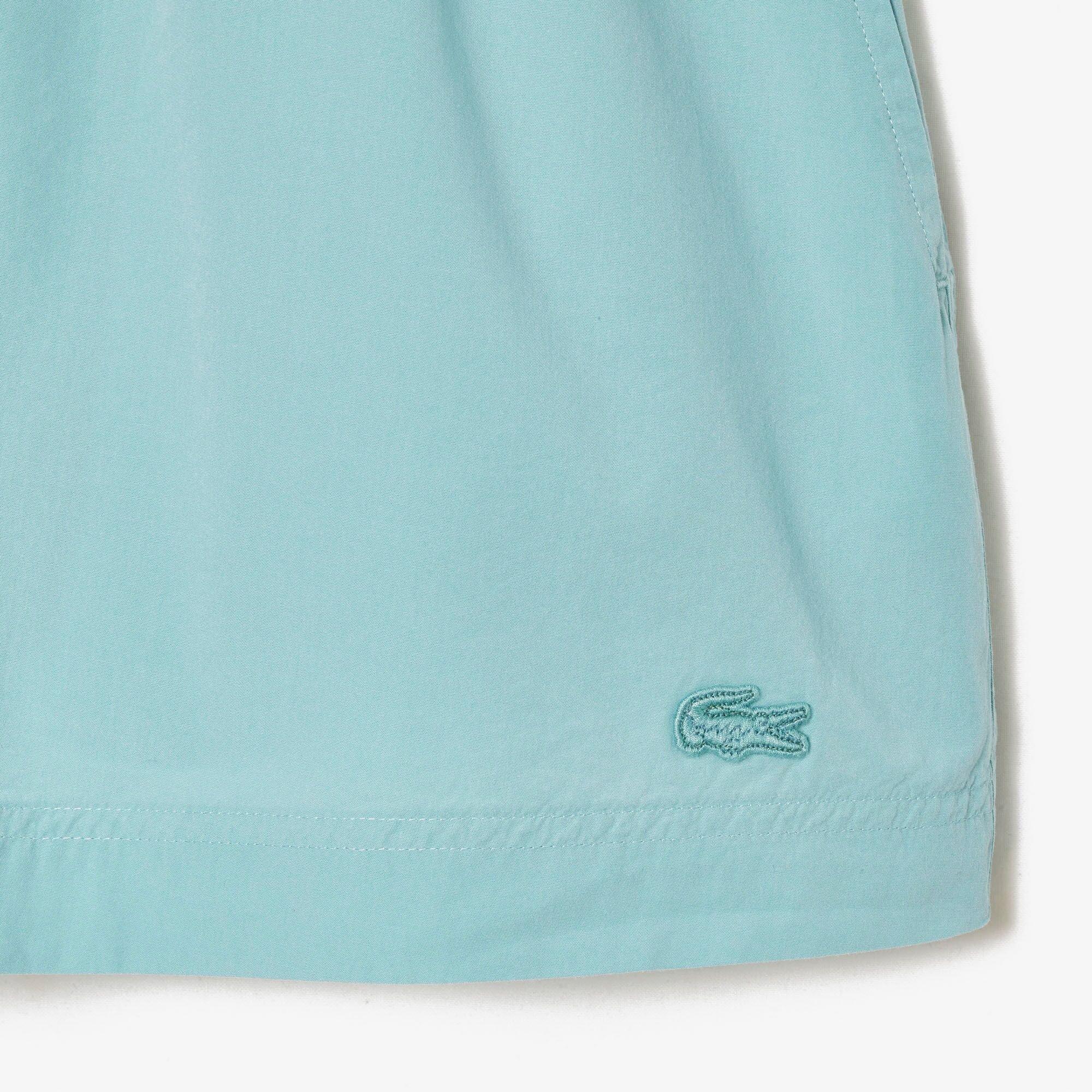 Øko Blå - Lacoste - Women's Bermuda Fleece Jogger Shorts - 4