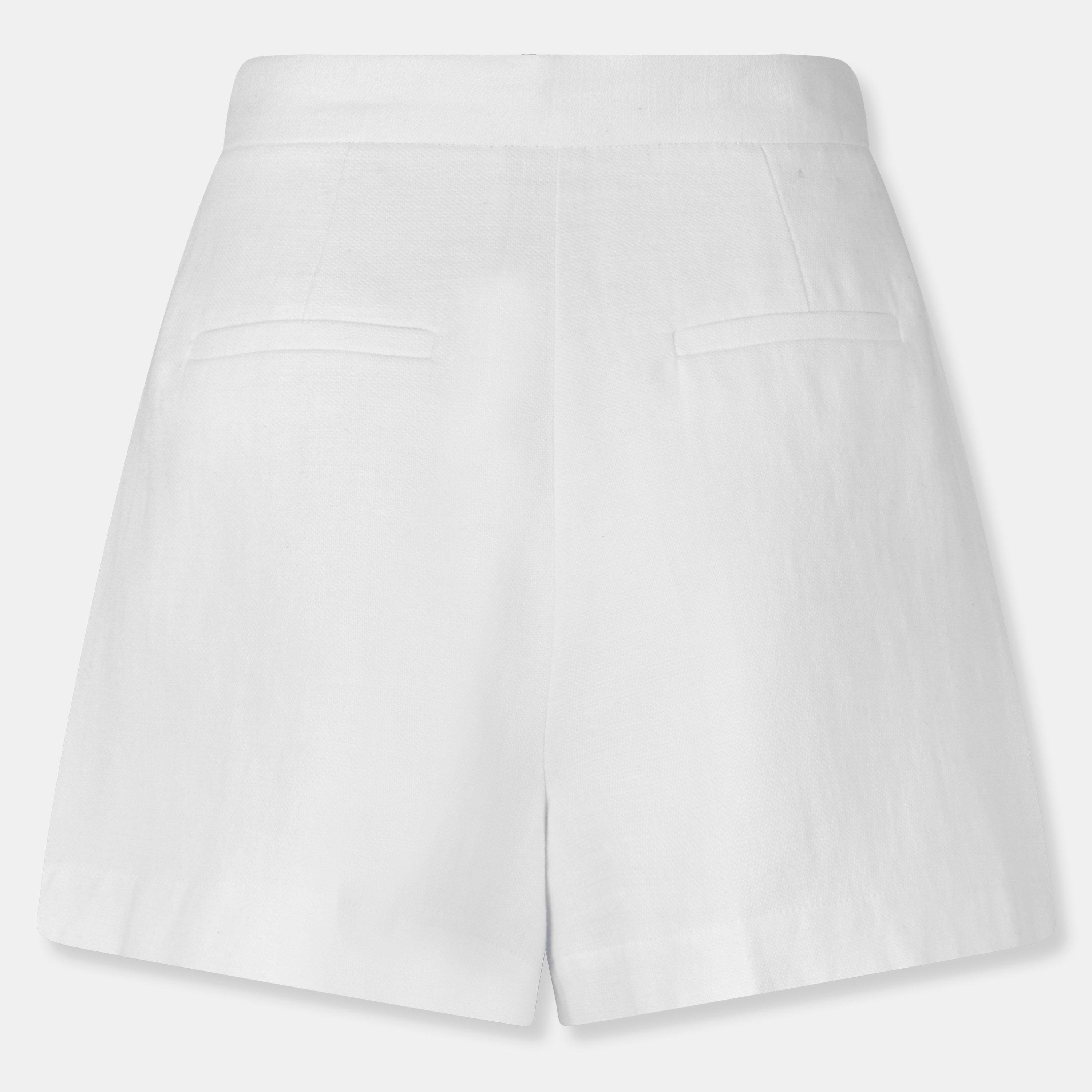 Optic White - Edited - Edited Vincenza Shorts - 2