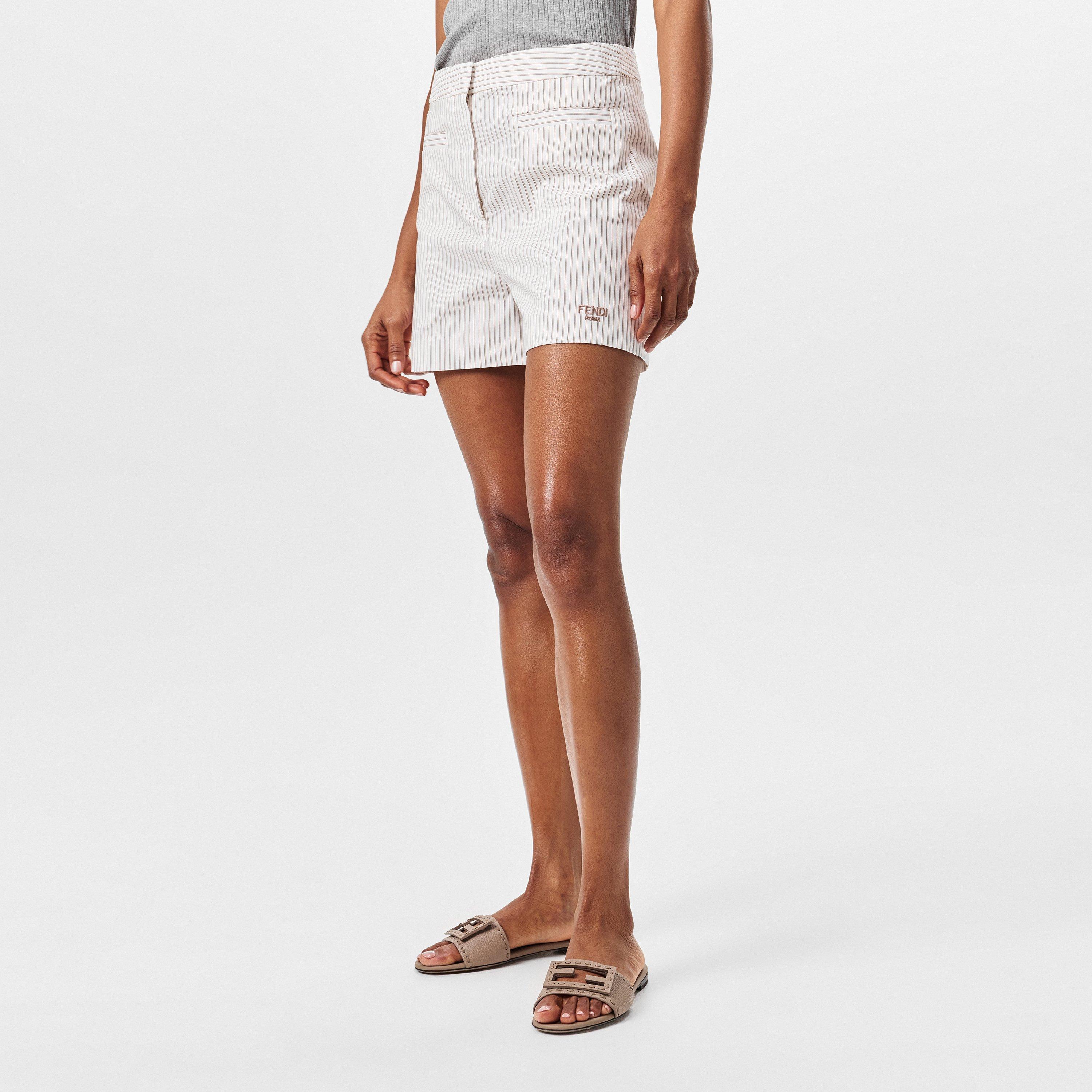 Cream - Fendi - Tailored Stripe Shorts - 3