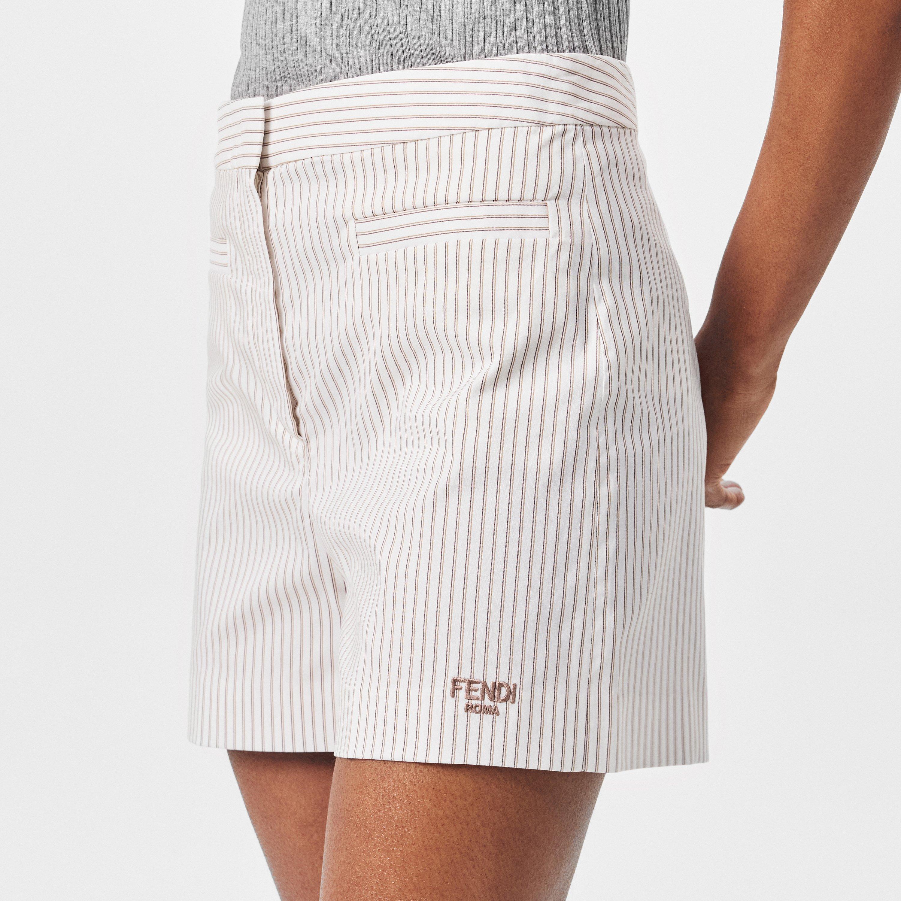 Cream - Fendi - Tailored Stripe Shorts - 5