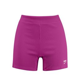 Puma Ribbed Hot Pants Womens