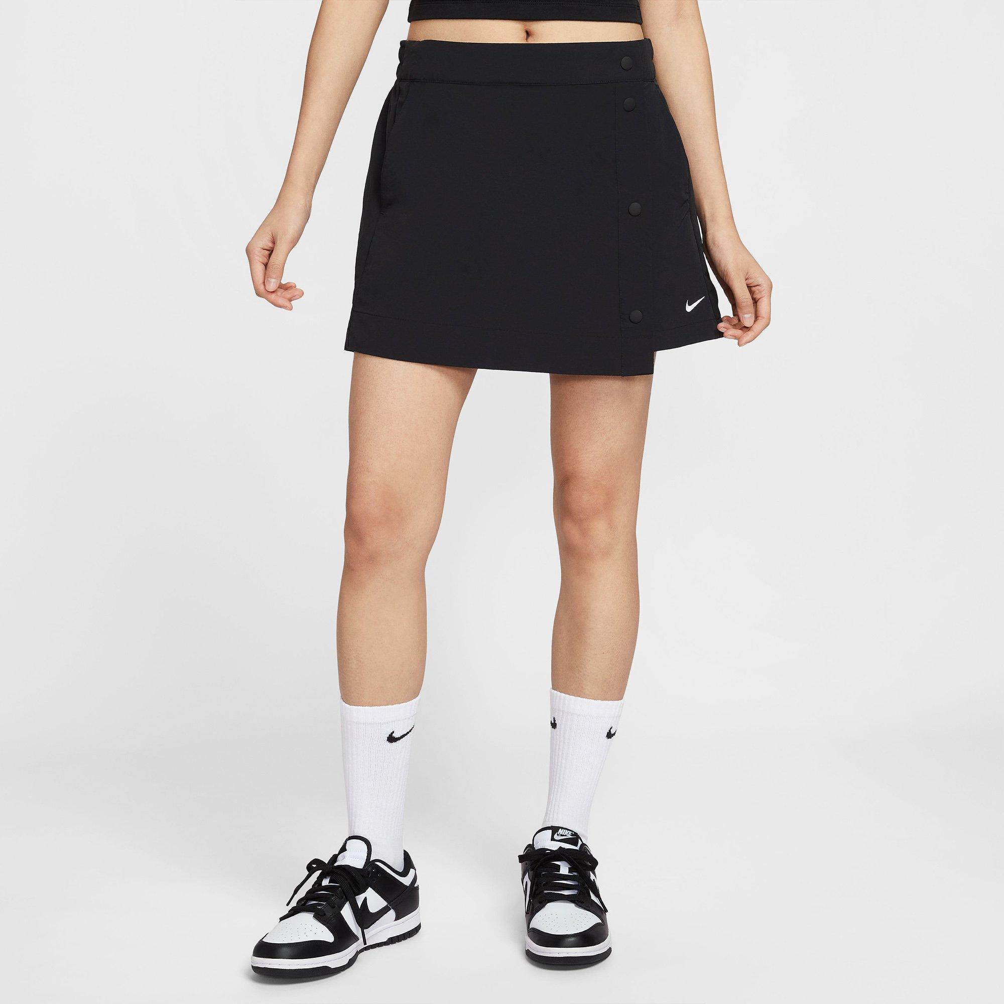 Black/White - Nike - Nike Sportswear Essential Womens Woven Skort - 3