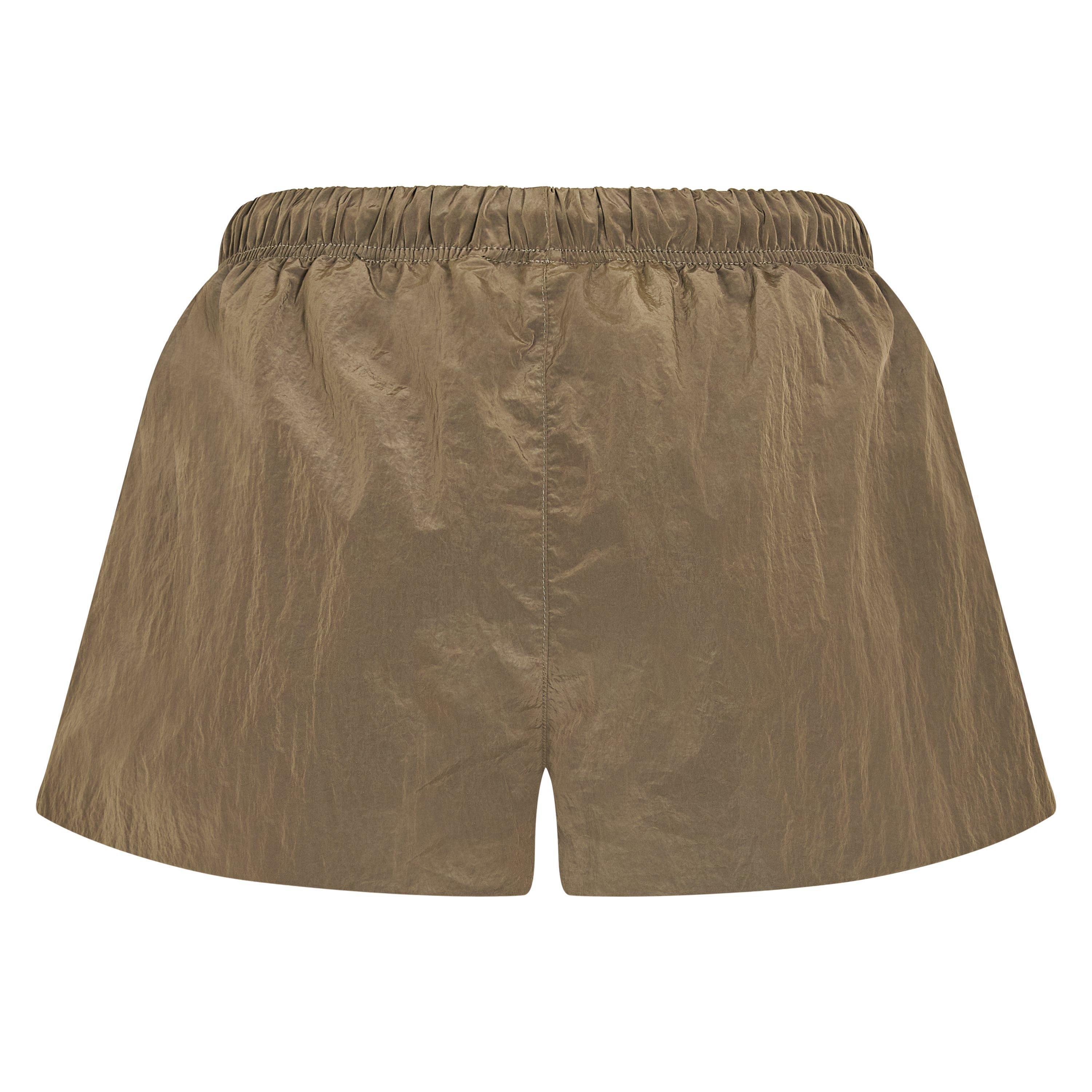 Ink - Fear Of God Essentials - Women's Running Fleece Jogger Shorts - 2