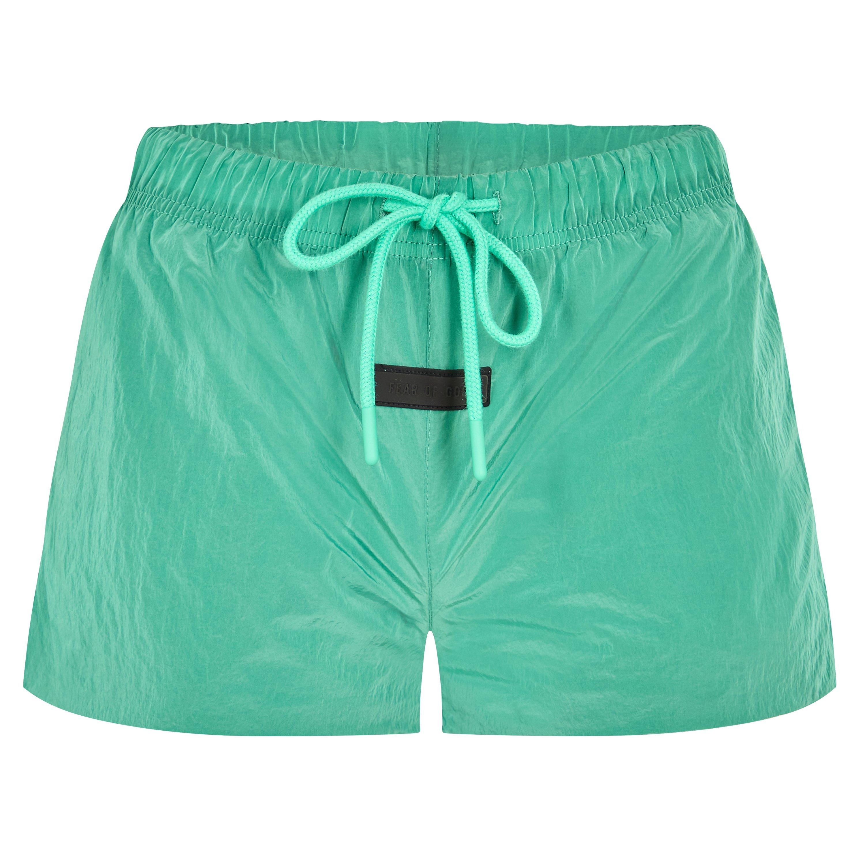 Mint Leaf - Fear Of God Essentials - Women's Running Fleece Jogger Shorts - 1