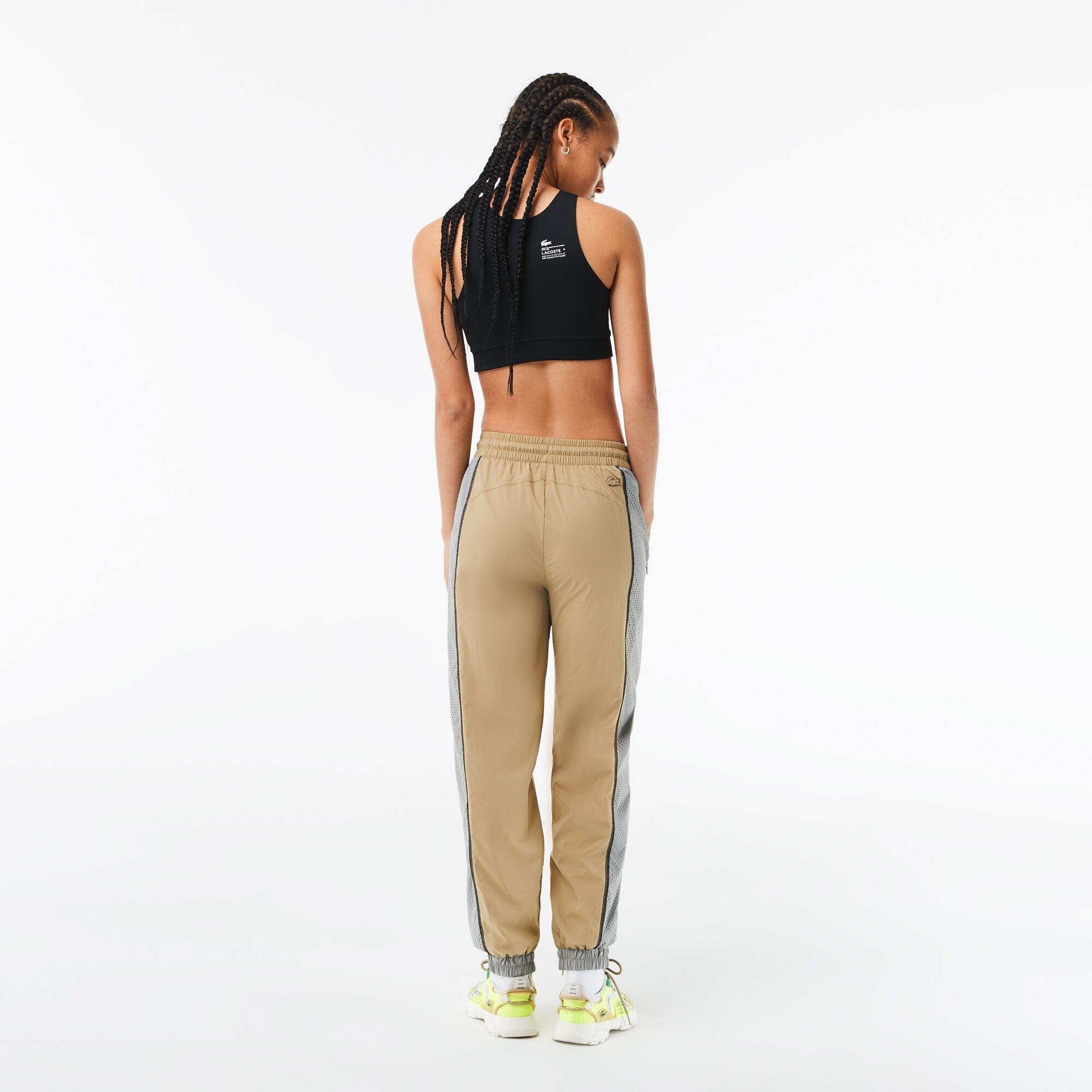 Twig/Cement - Lacoste - Women's Slim Fit Joggers - 3