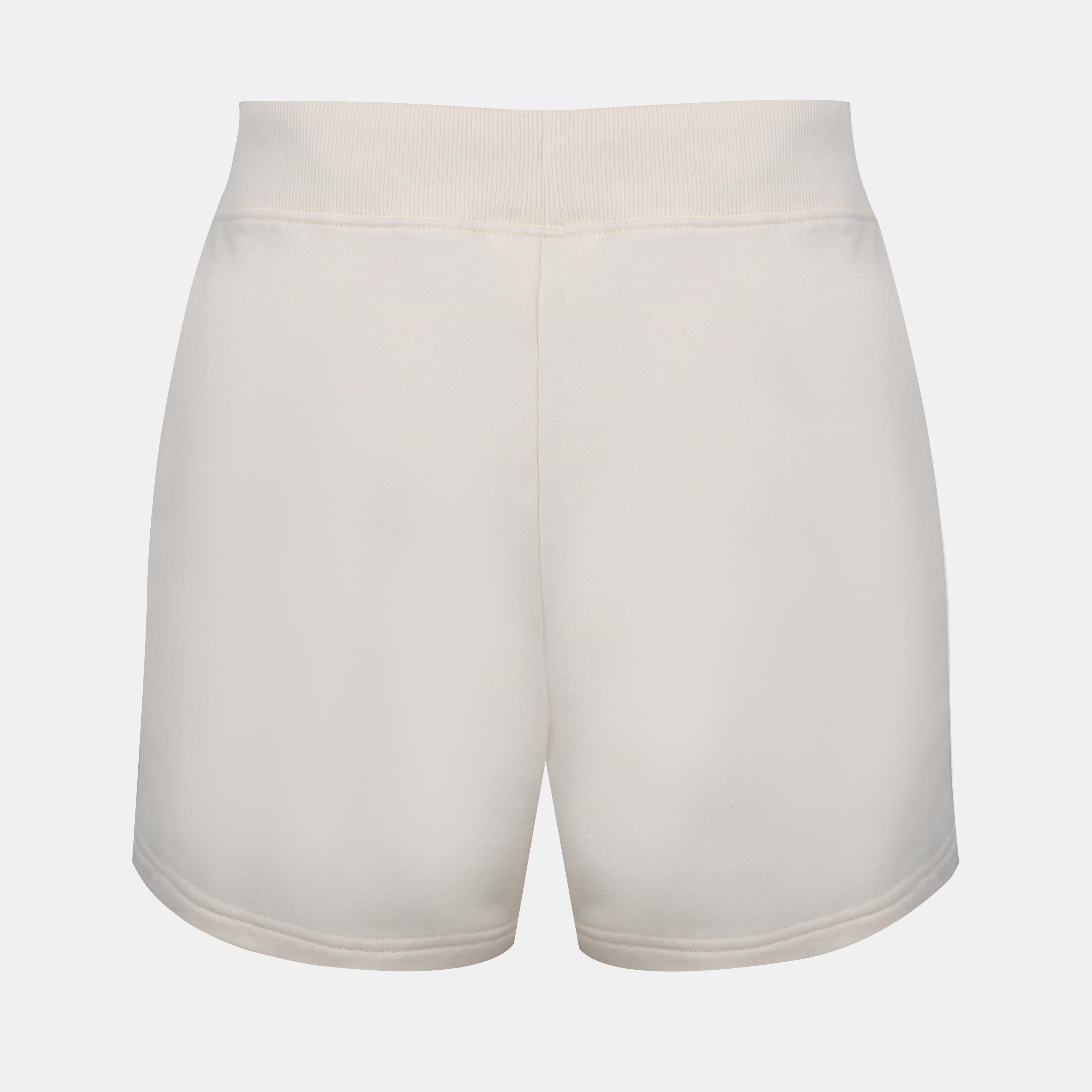 White - Slazenger - Women's Fleece Jogger Shorts - 2