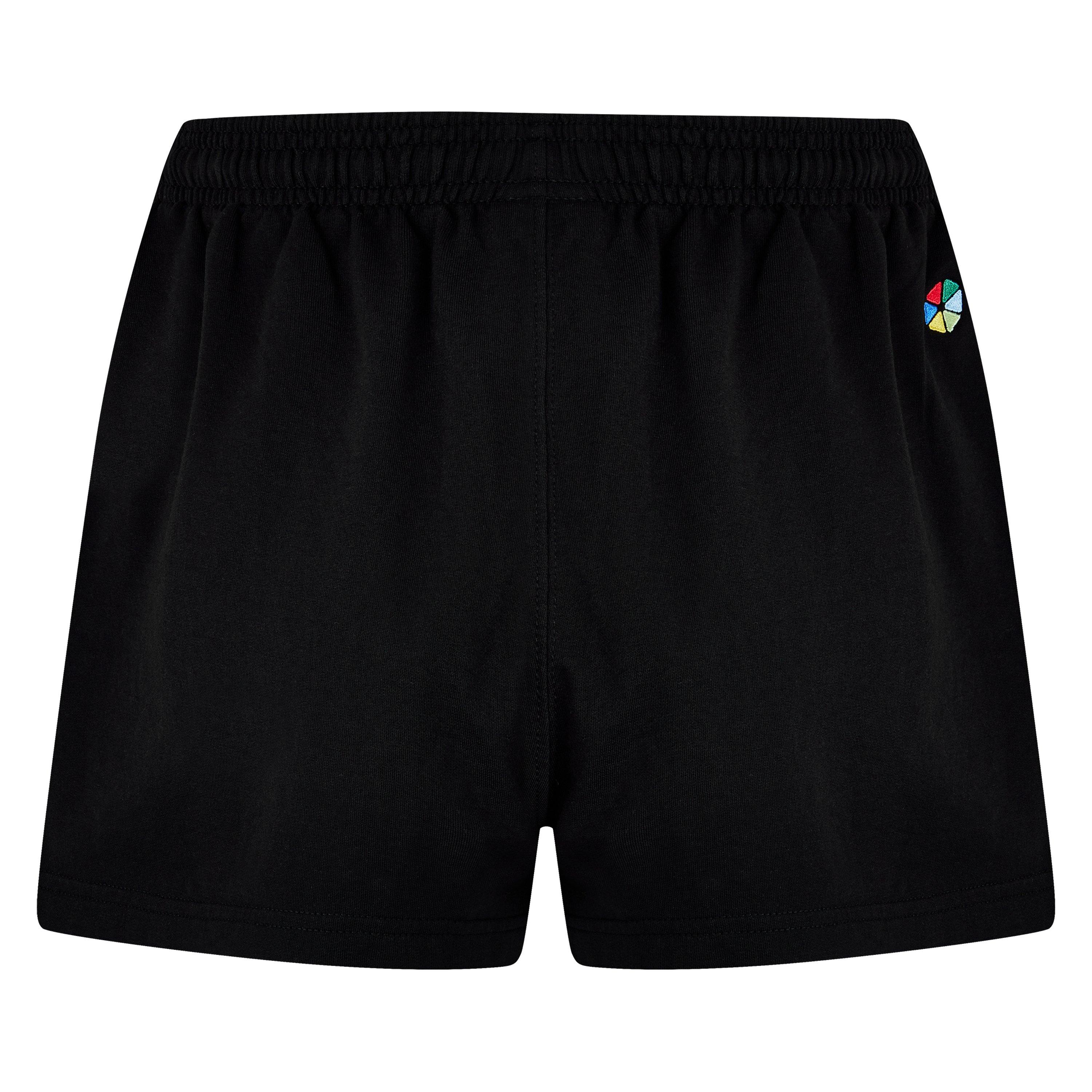 Schwarz - Nicce - Fleece Jogger Shorts - 2