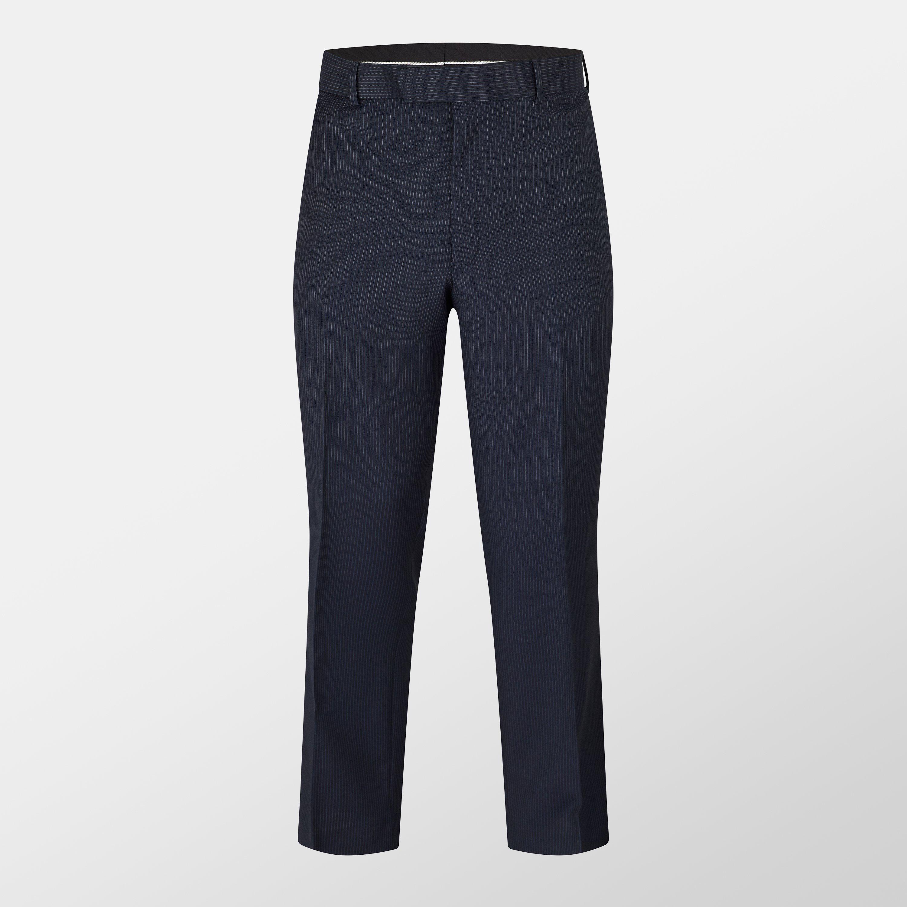 Navy - Pierre Cardin - Suit Trousers - 1