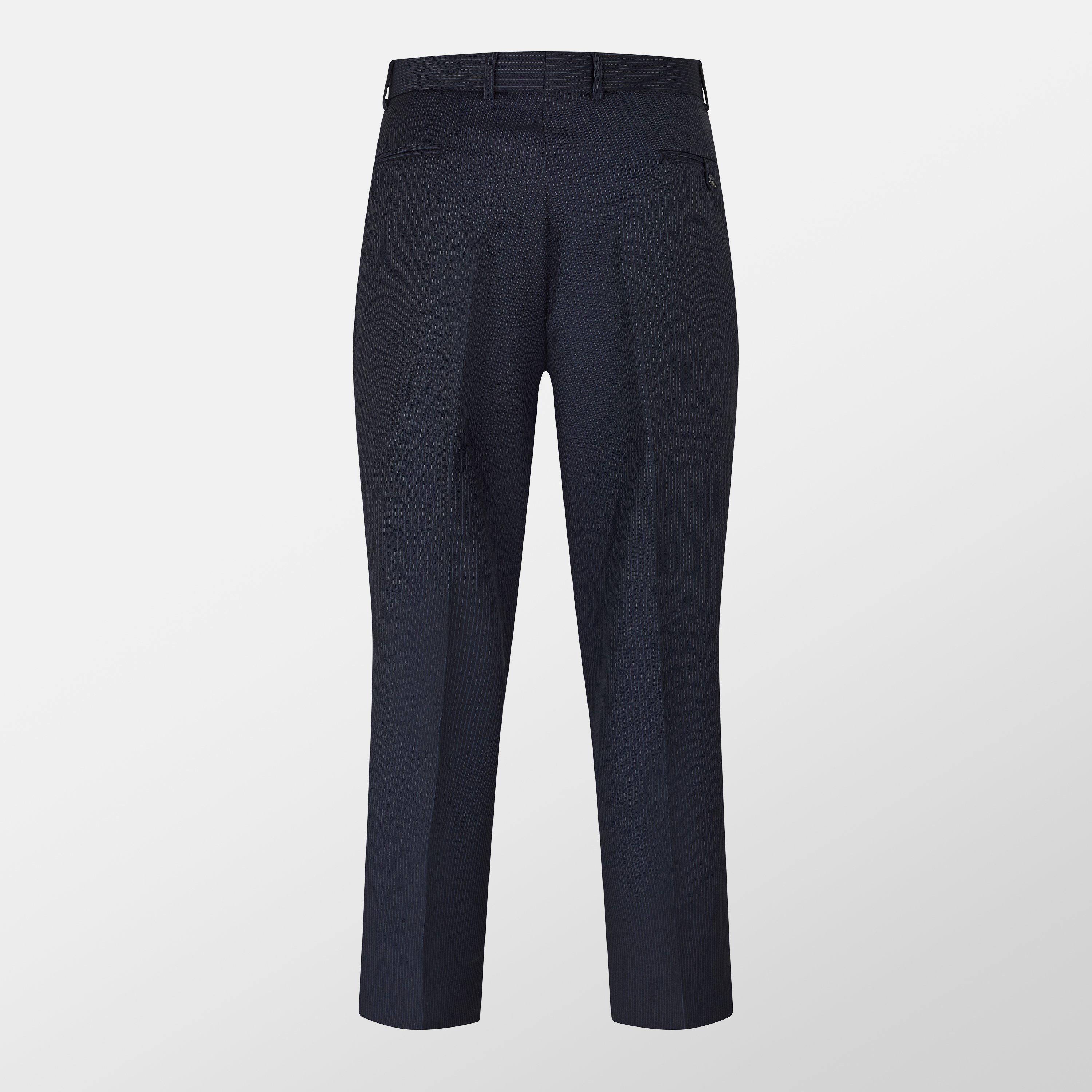 Navy - Pierre Cardin - Suit Trousers - 2