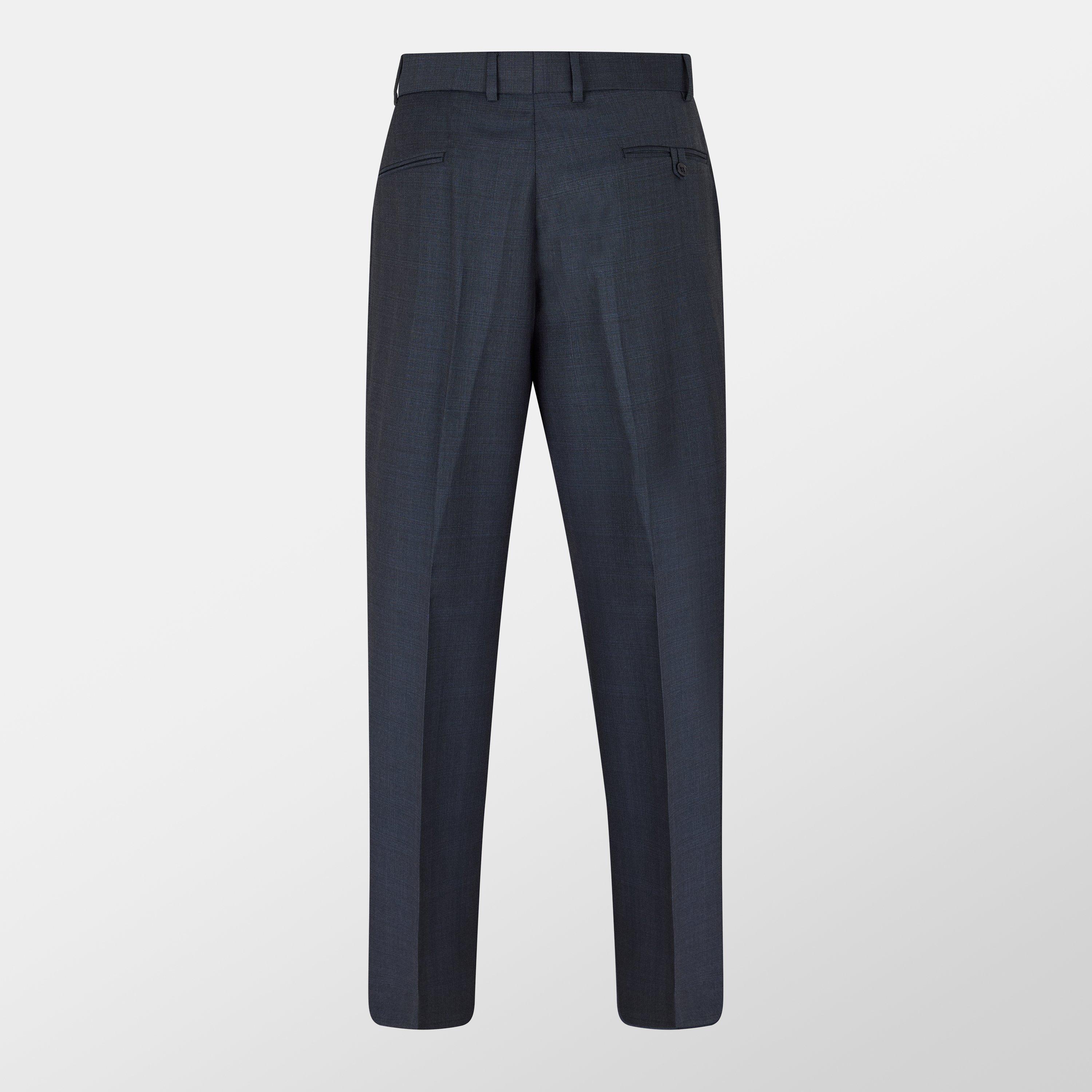 Navy - Pierre Cardin - Suit Trousers - 2