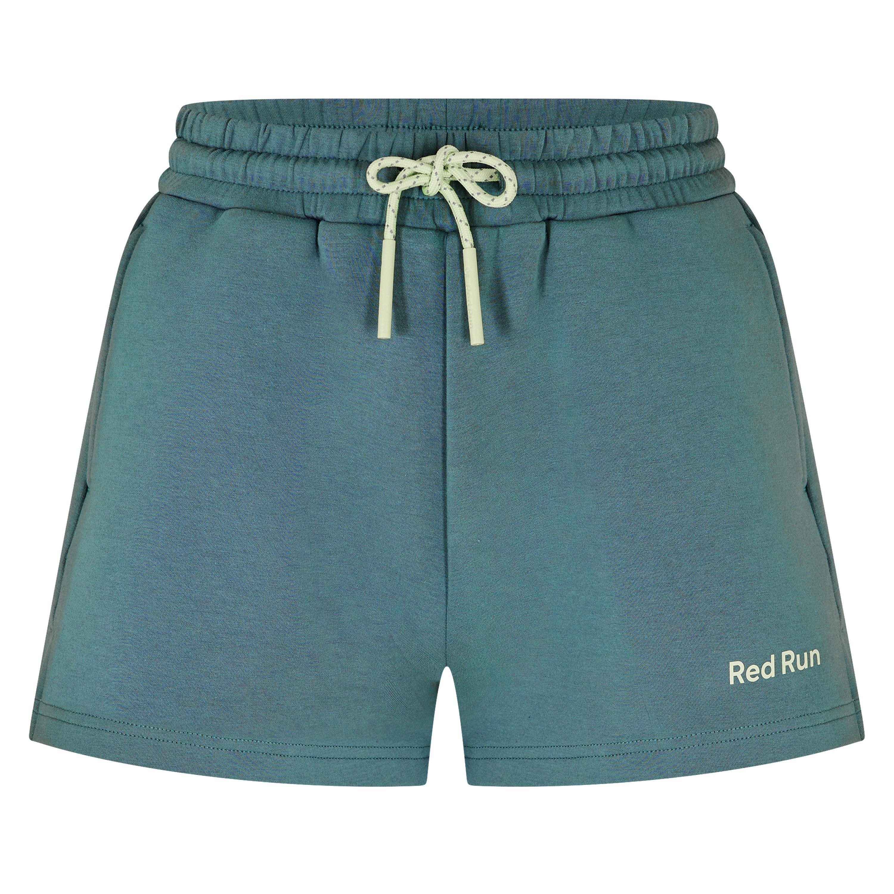 Red Run Women's Skyline Sweater Short - Green - 14 (L)