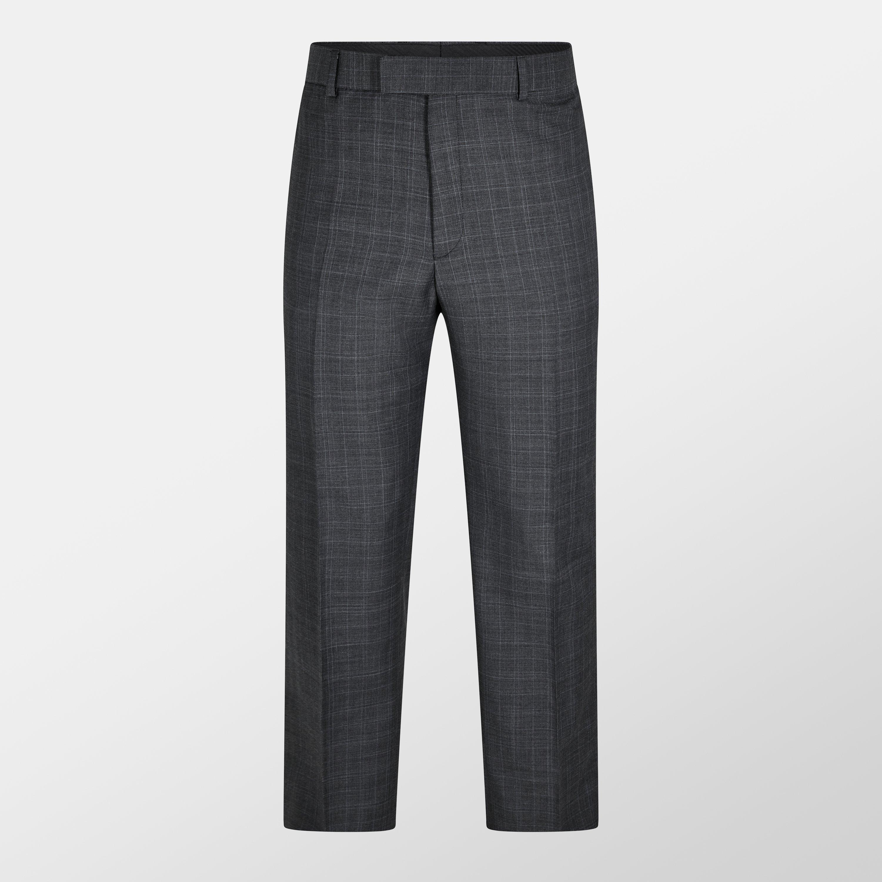 Grijs - Pierre Cardin - Men's Suit Trousers - 1