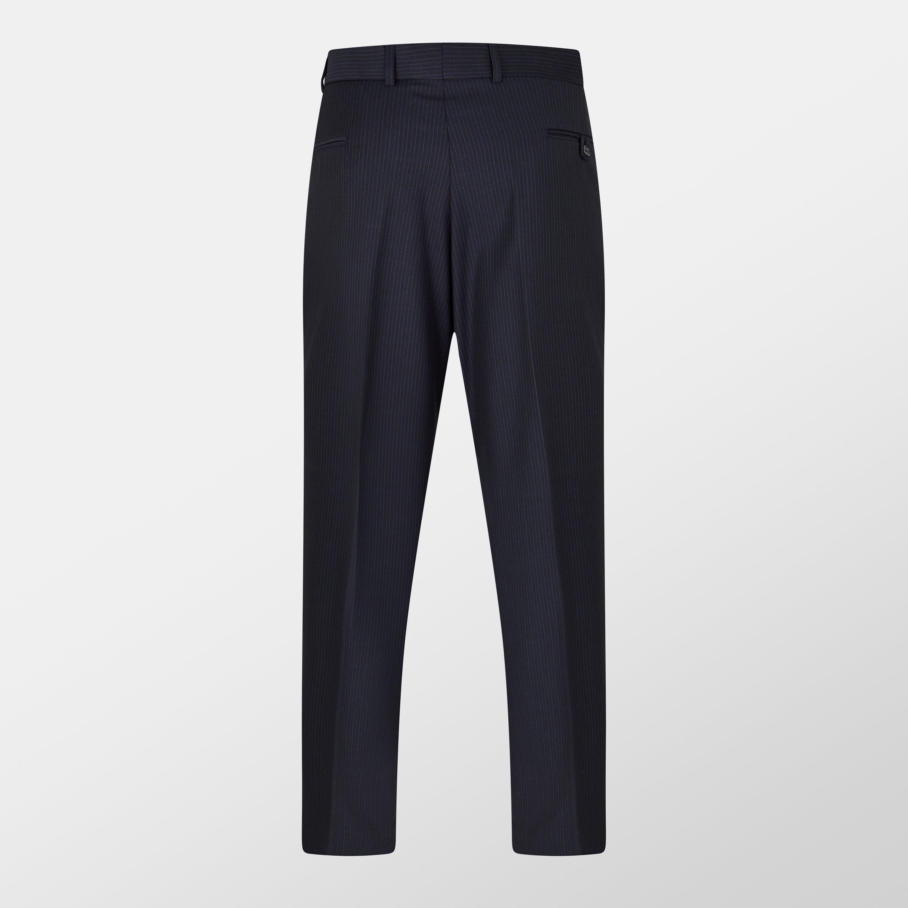 Navy - Pierre Cardin - Suit Trousers - 2