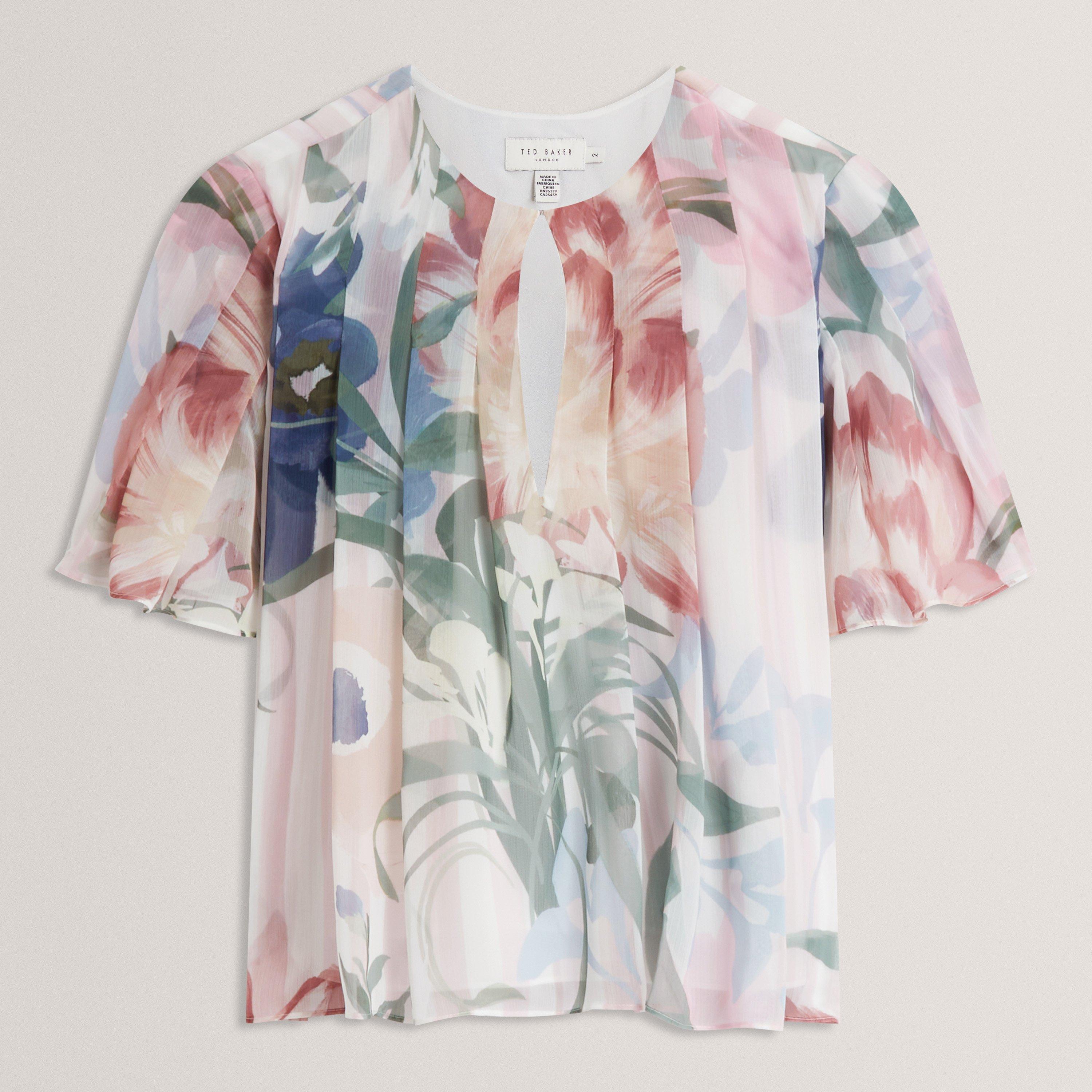 Pink - Ted Baker - Ted AnglSlv PrintTop Ld62 - 1