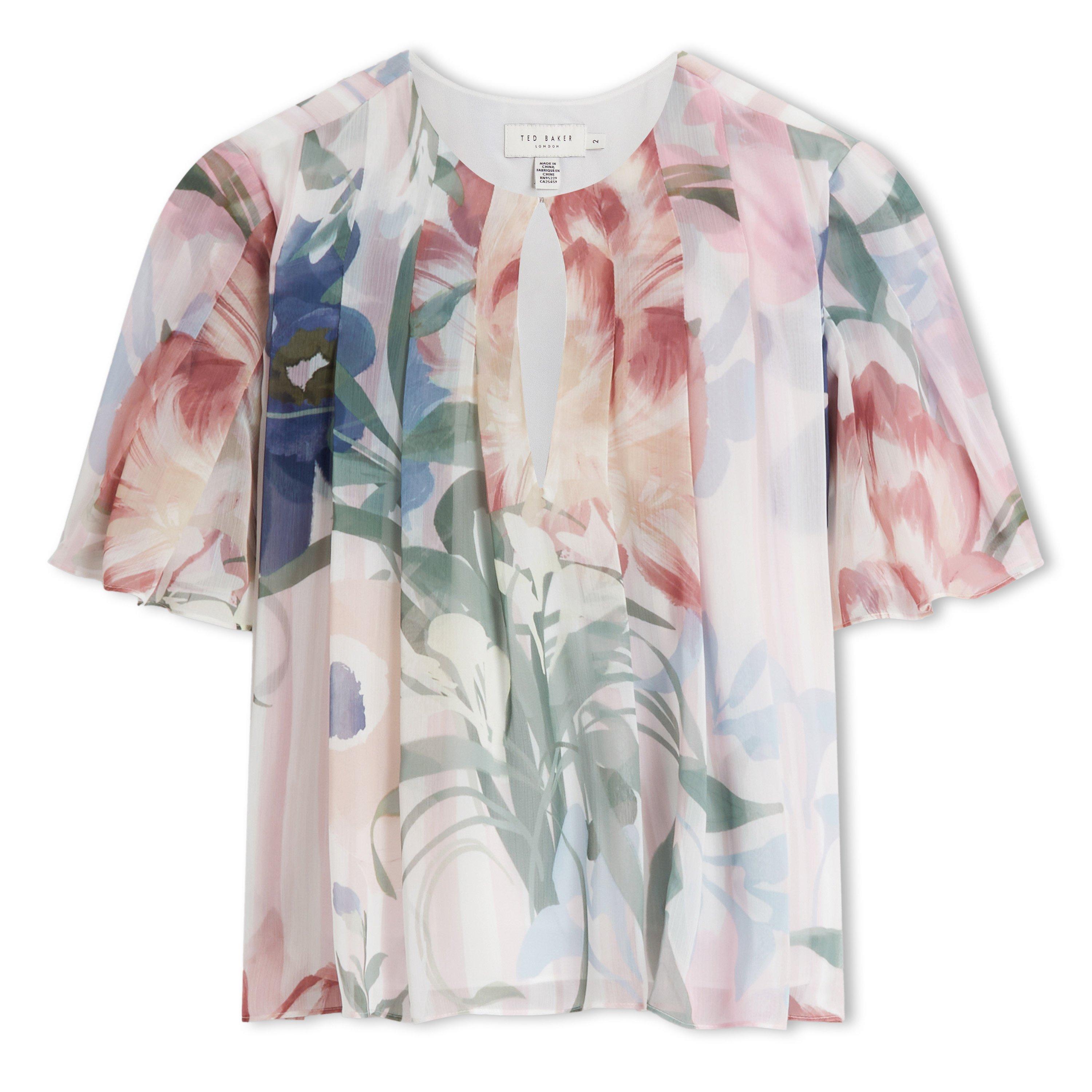 Pink - Ted Baker - Women's Short Sleeve Blouse - 1