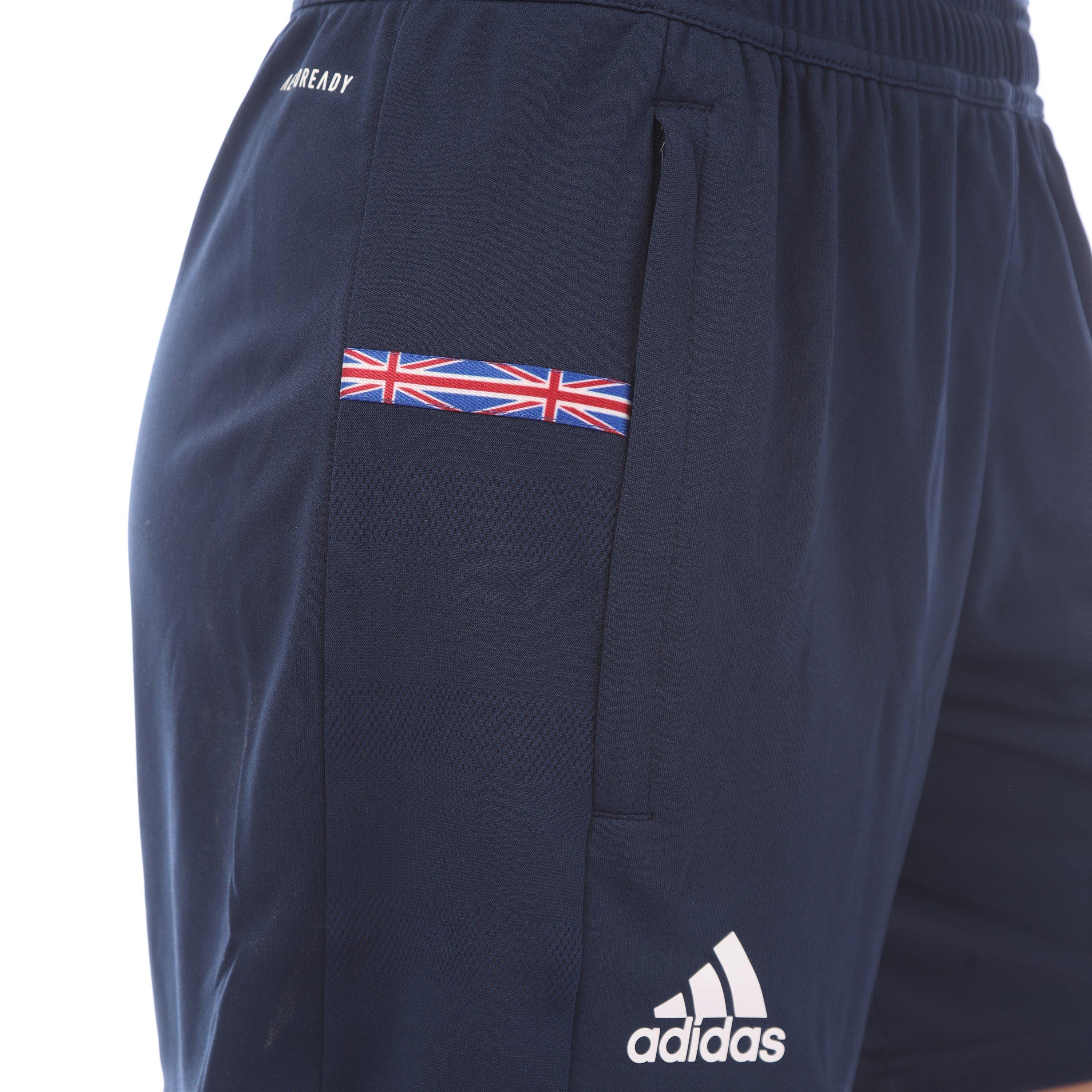 Azul Marinho - adidas - Jersey Jogger Shorts - 3