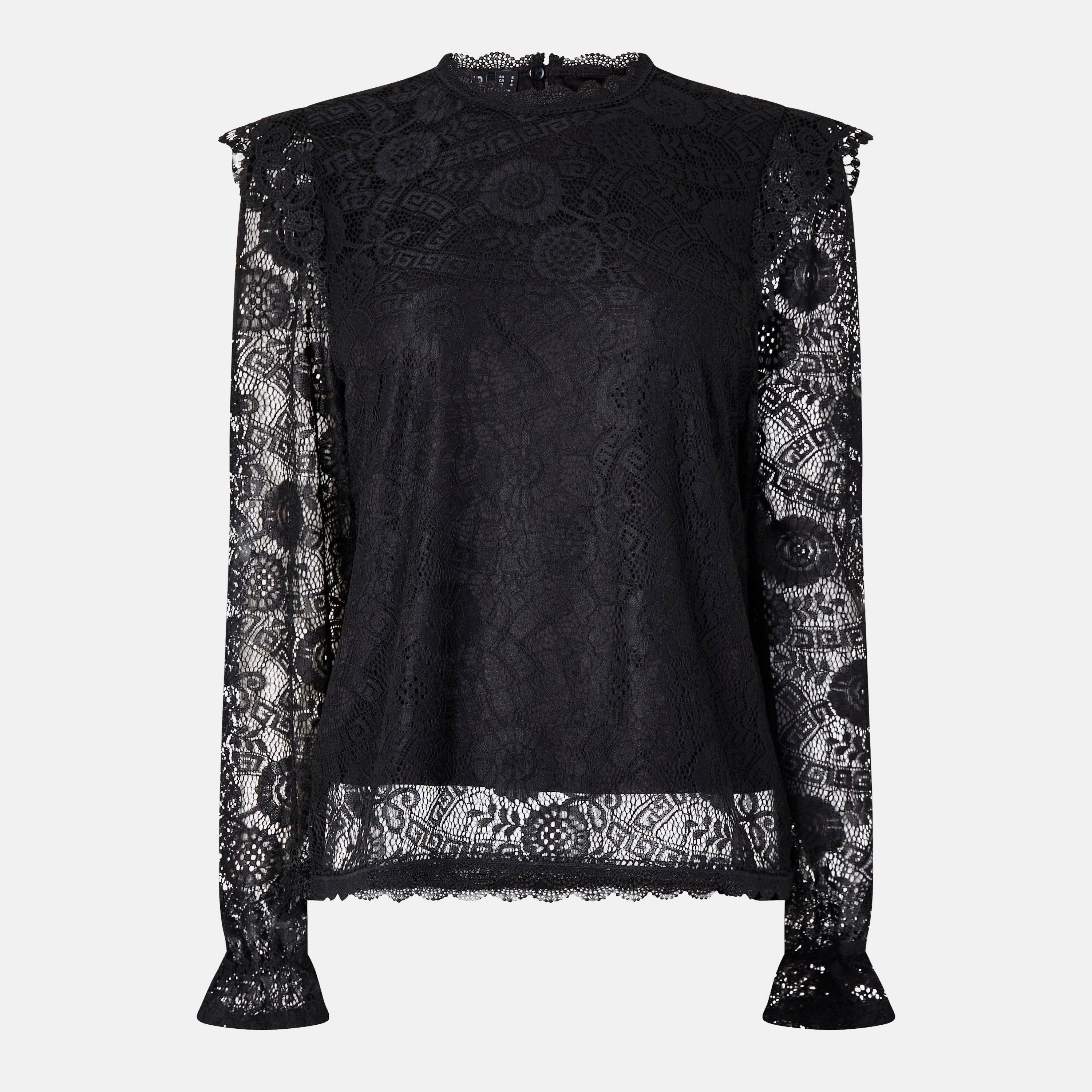 Sort - Pieces - Women's Open Short-Sleeve Blouse - 1