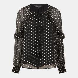 Nobodys Child Women's Marlow Short-Sleeve Blouse