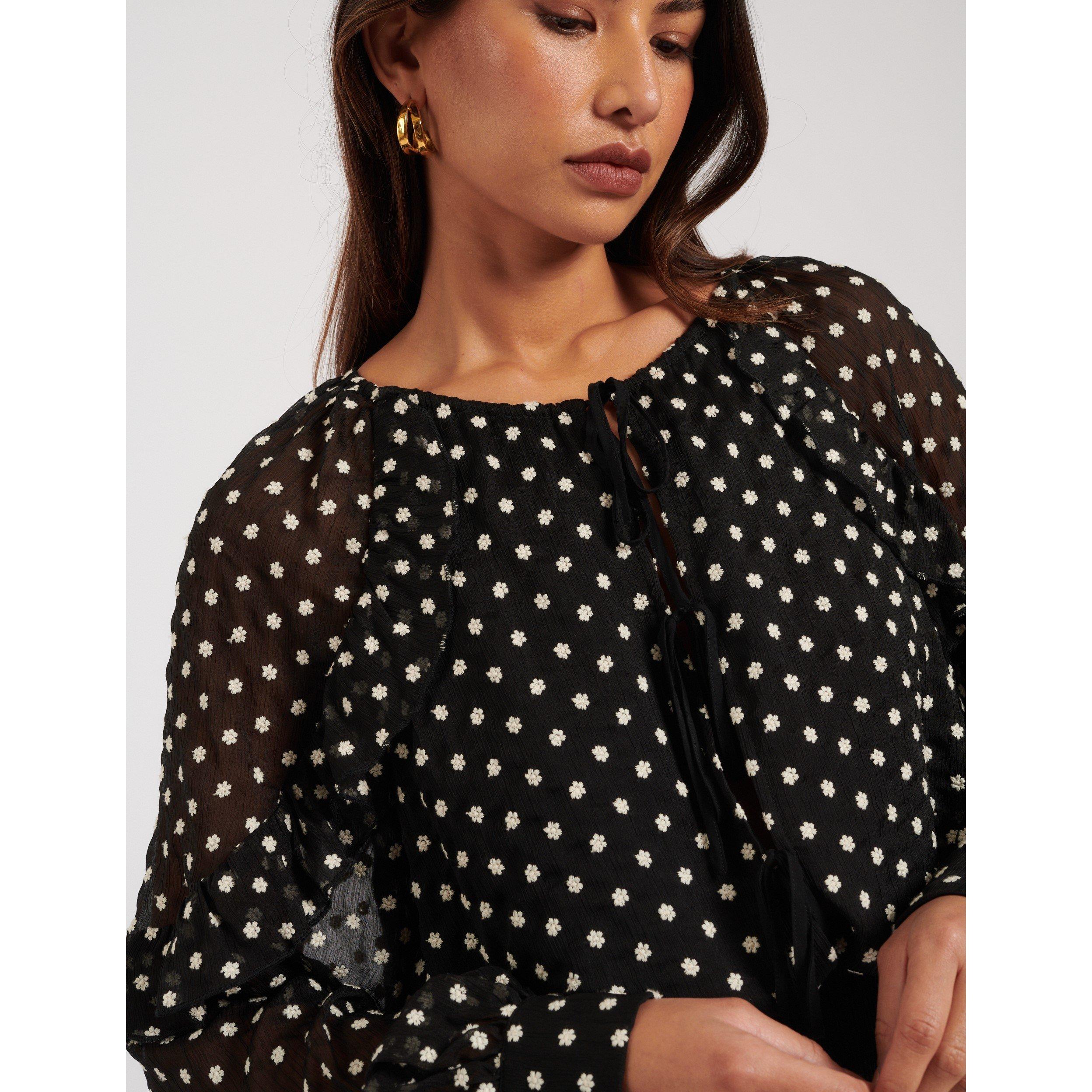 Nero - Nobodys Child - Women's Marlow Short-Sleeve Blouse - 3