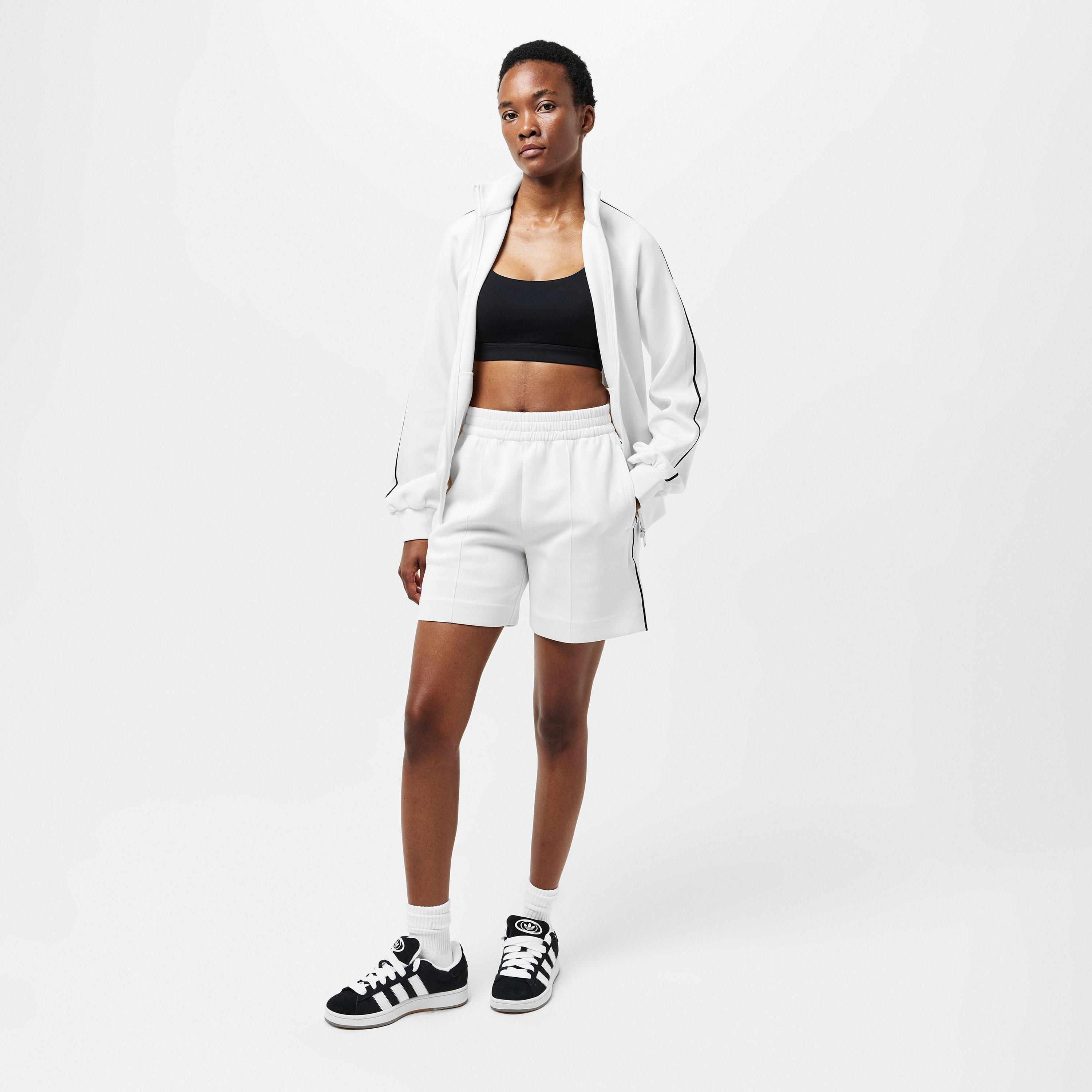Whisper White - PE Nation - Women's Prelude Woven Tracksuit Shorts - 6