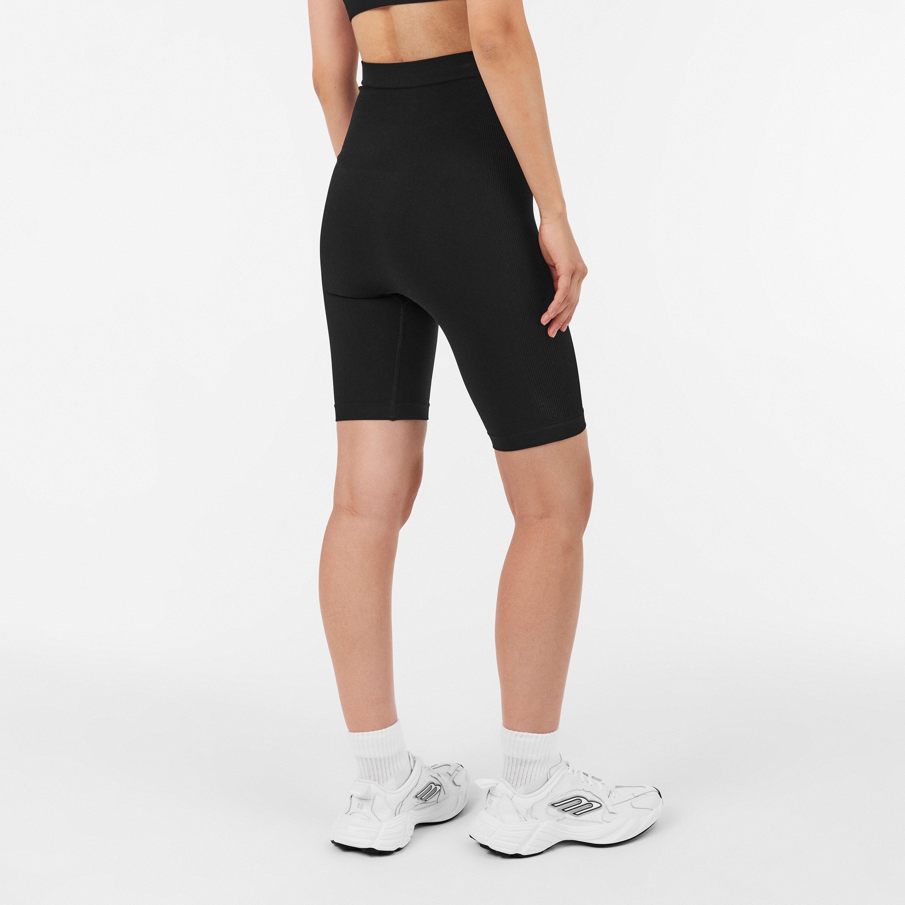 Black/White - Balenciaga - Women's Cycling Shorts - 4