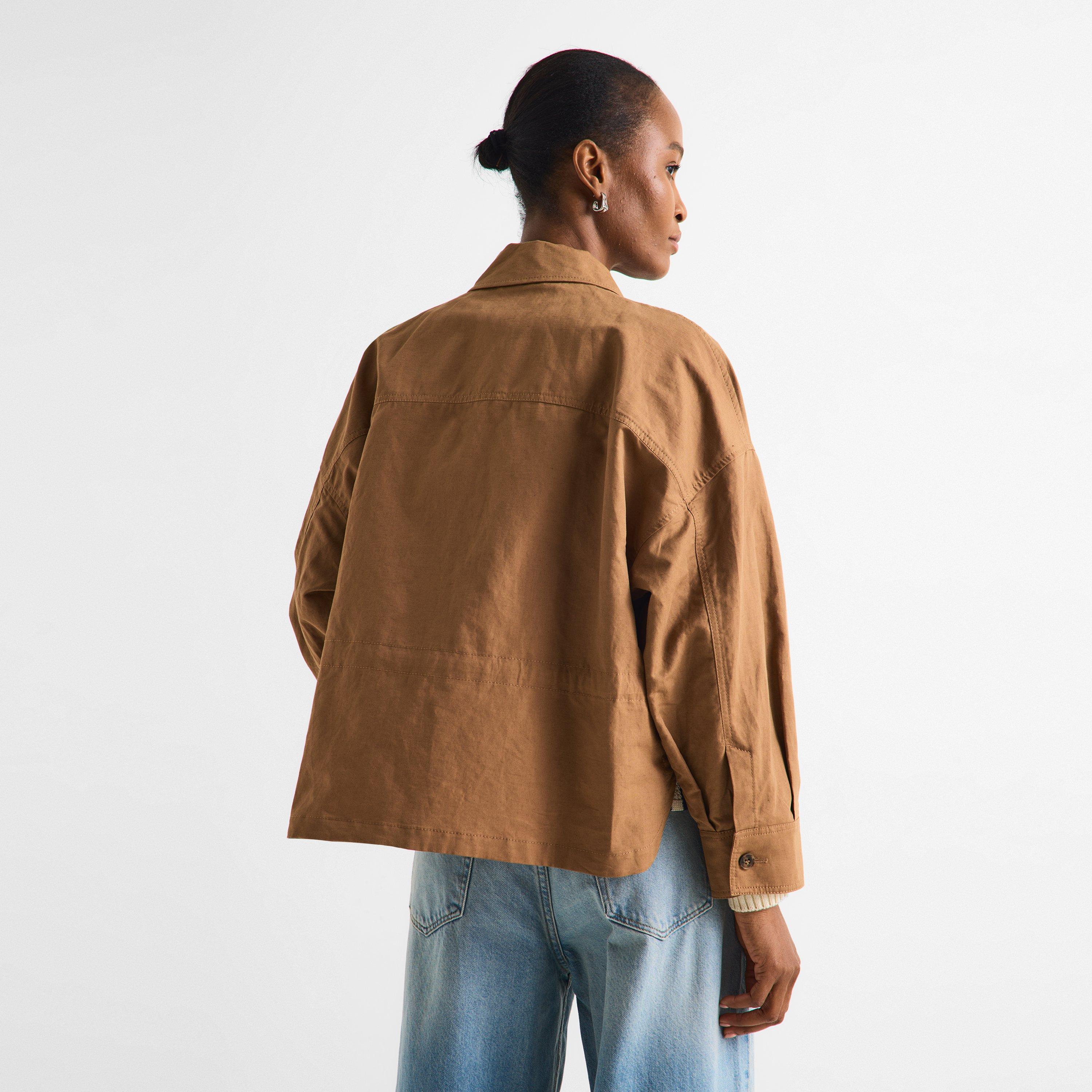Tobacco - Weekend Max Mara - Women's Short Sleeve Blouse - 4