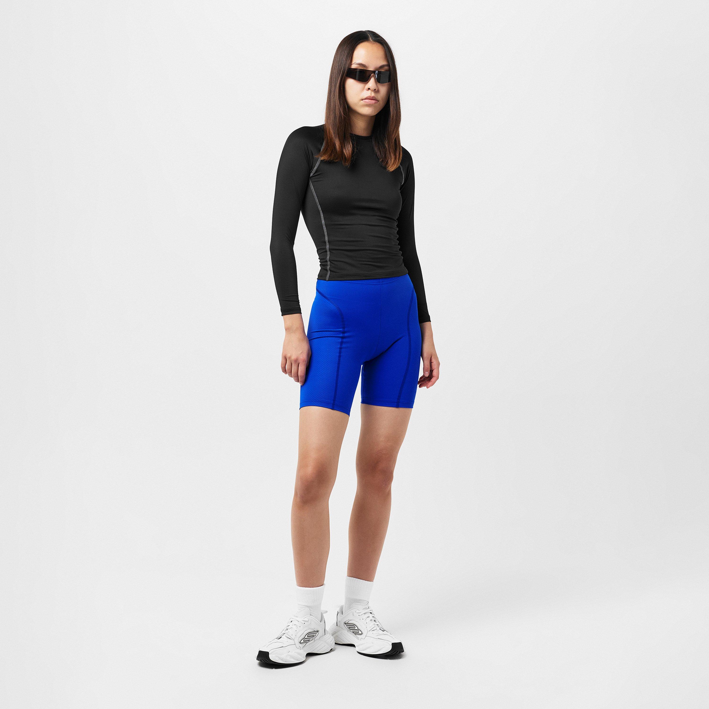 Electric Blue W - Balenciaga - Cycling Shorts - 6