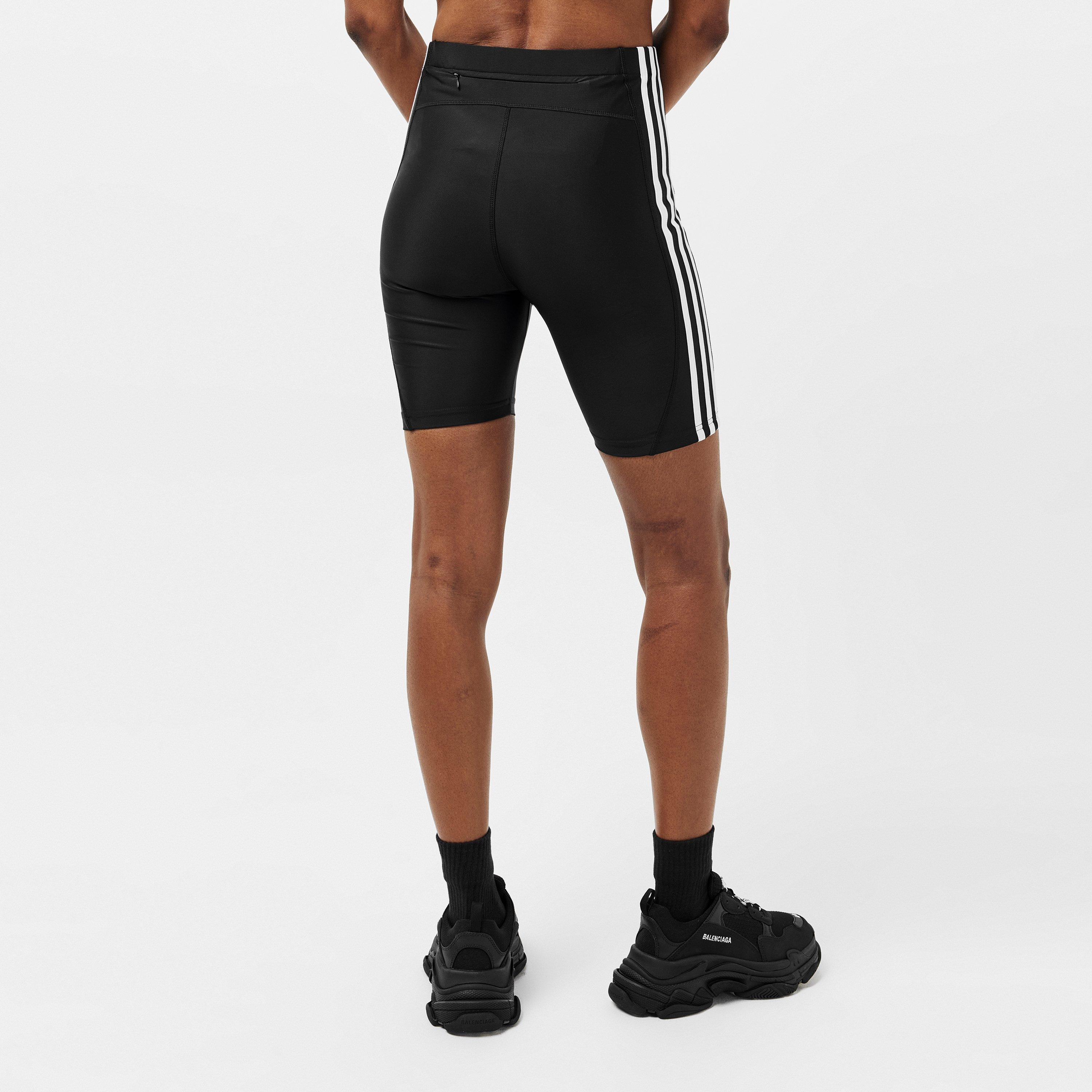 Black - Balenciaga - Women's Cycling Shorts - 4