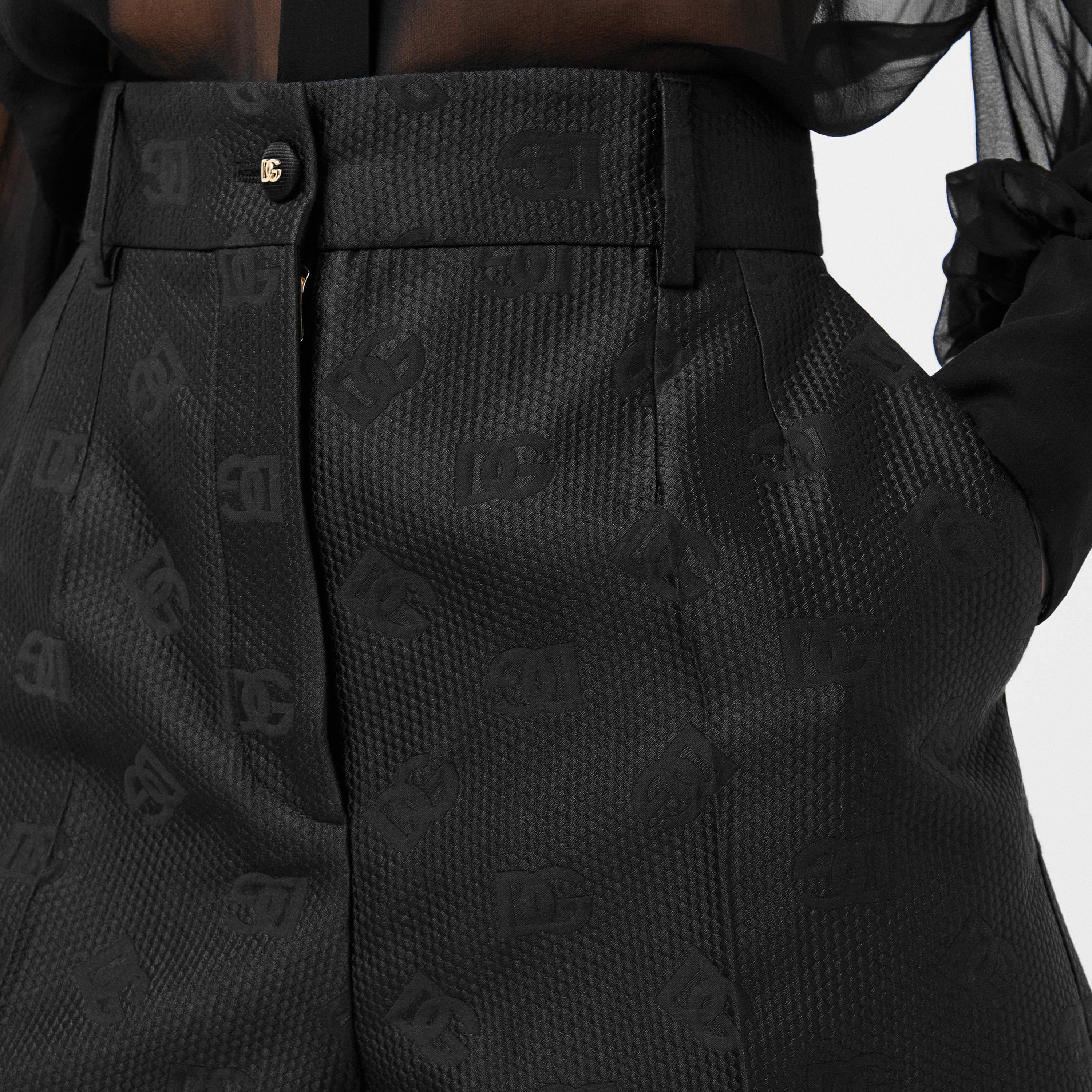 Nero - Dolce and Gabbana - Women's Structured Tailored Shorts - 5