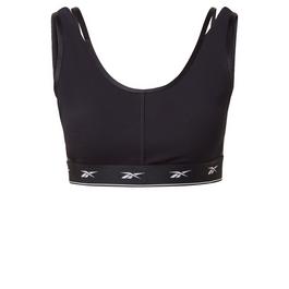 Reebok Shiny Strappy Lounge Low Impact Sports Bra female