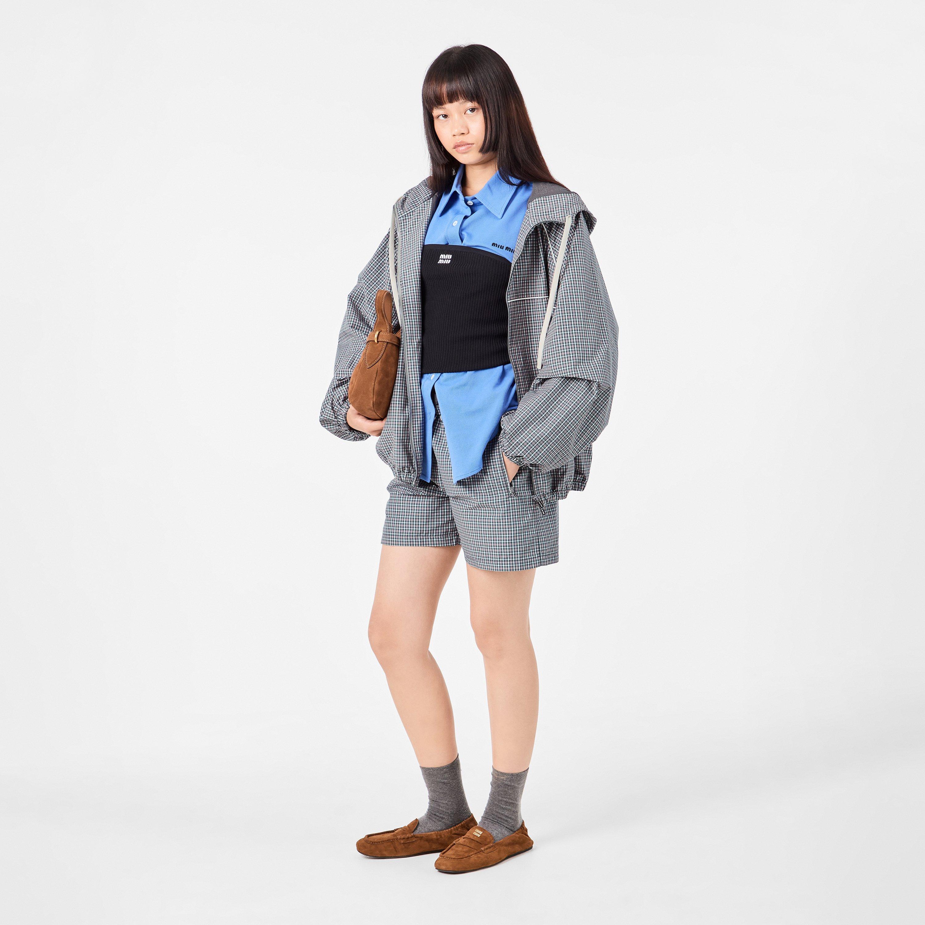 Bottiglia - Miu Miu - Women's Tailored Shorts, Tailored Design - 6