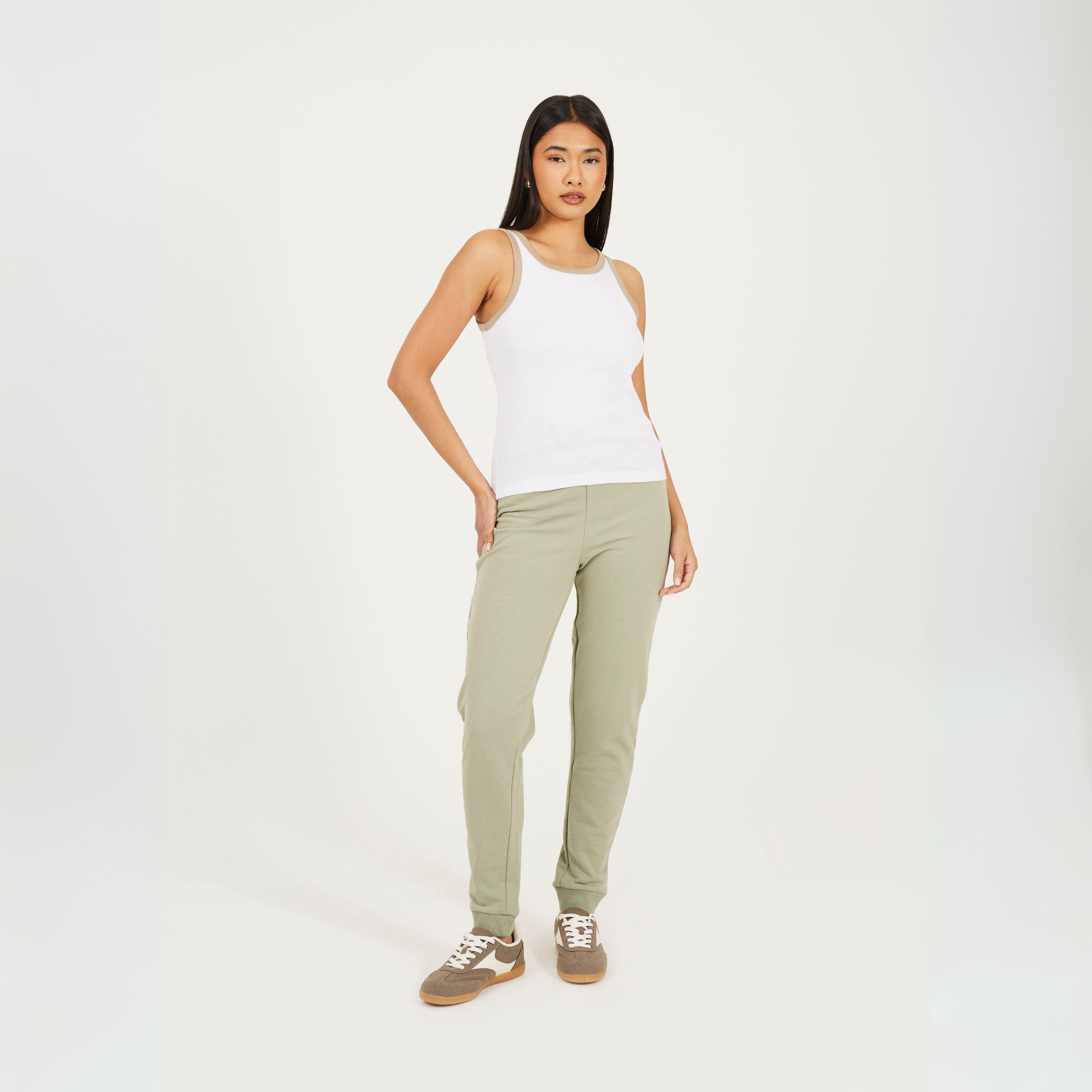 Khaki - Brave Soul - Jogging Bottoms - 4