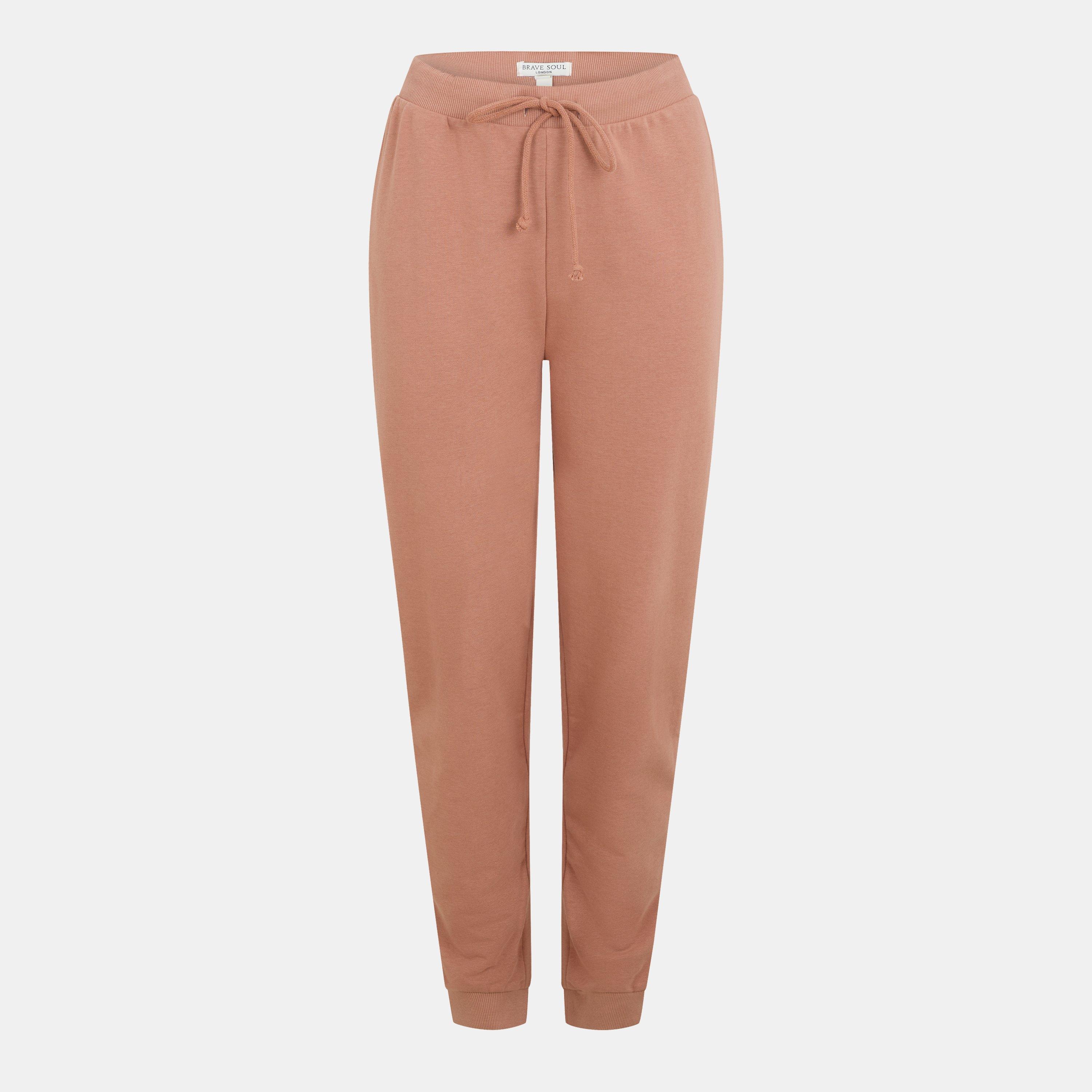 Brave Soul Women's Skinny Jogging Bottoms Taupe - 8 (XS)