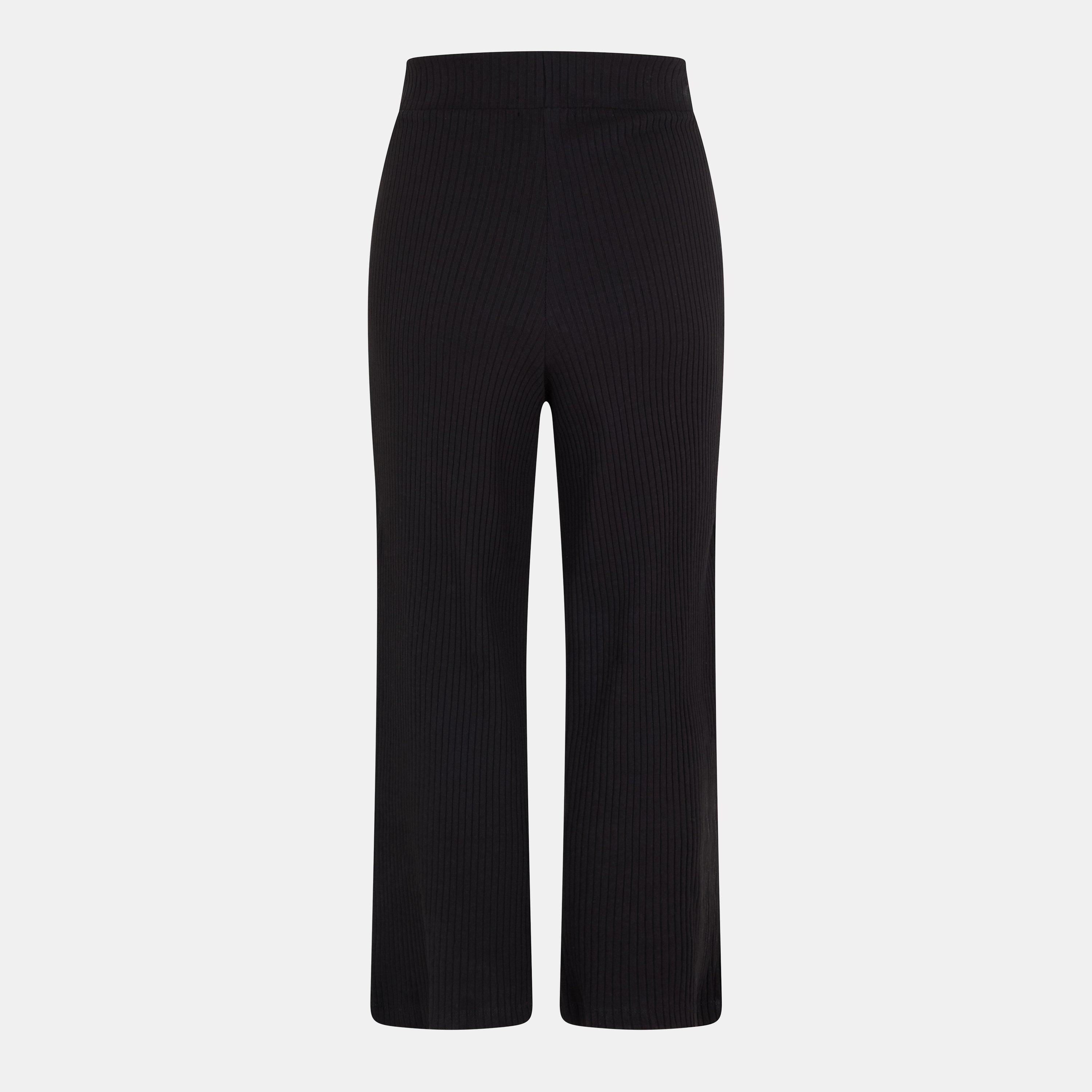 Black - Brave Soul - Trousers with Tie Belt - 2