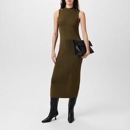 Barbour International Milla Knitted Midi Dress