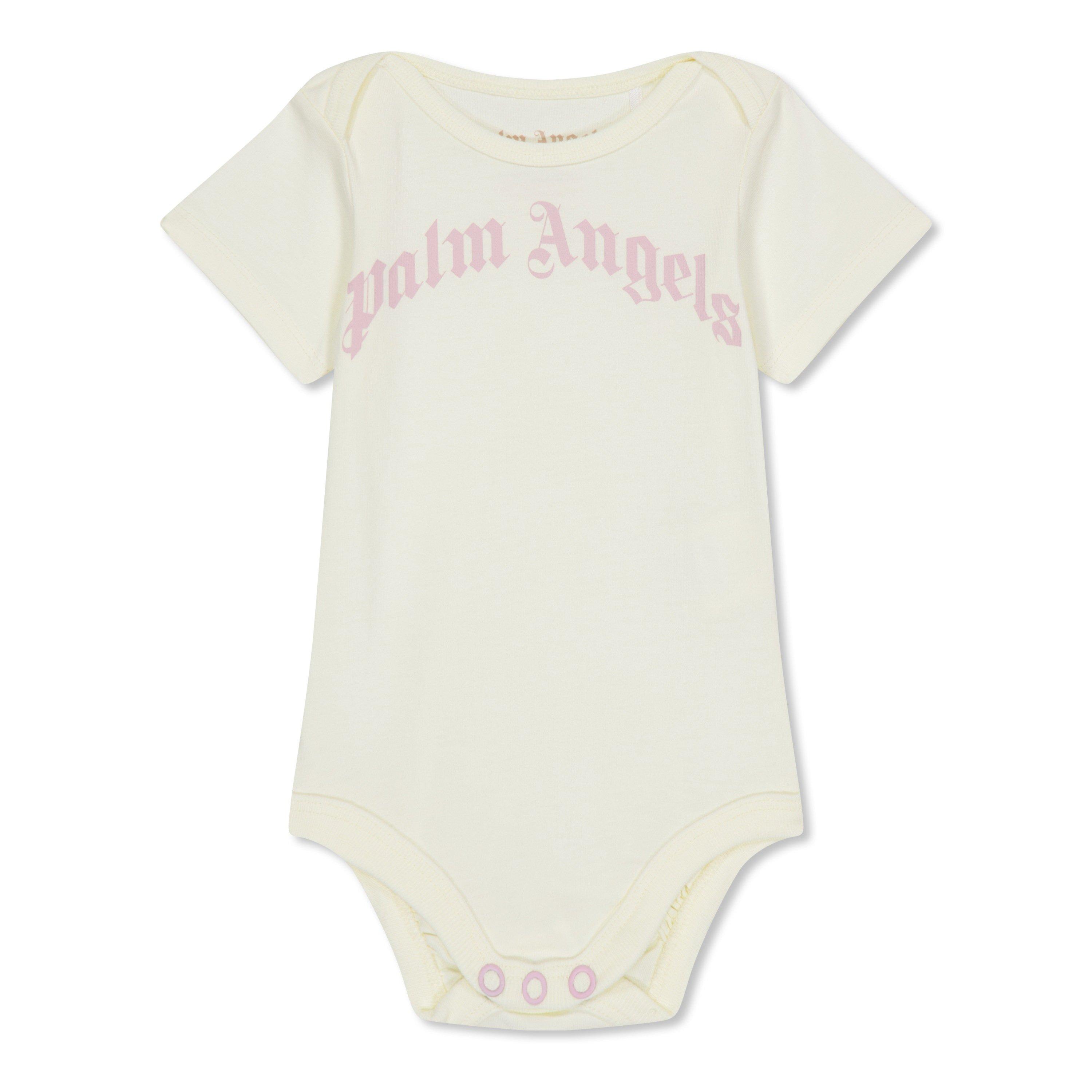 Pink White 3103 - Palm Angels - Kids' 3-Pack Bodysuit Set - 4